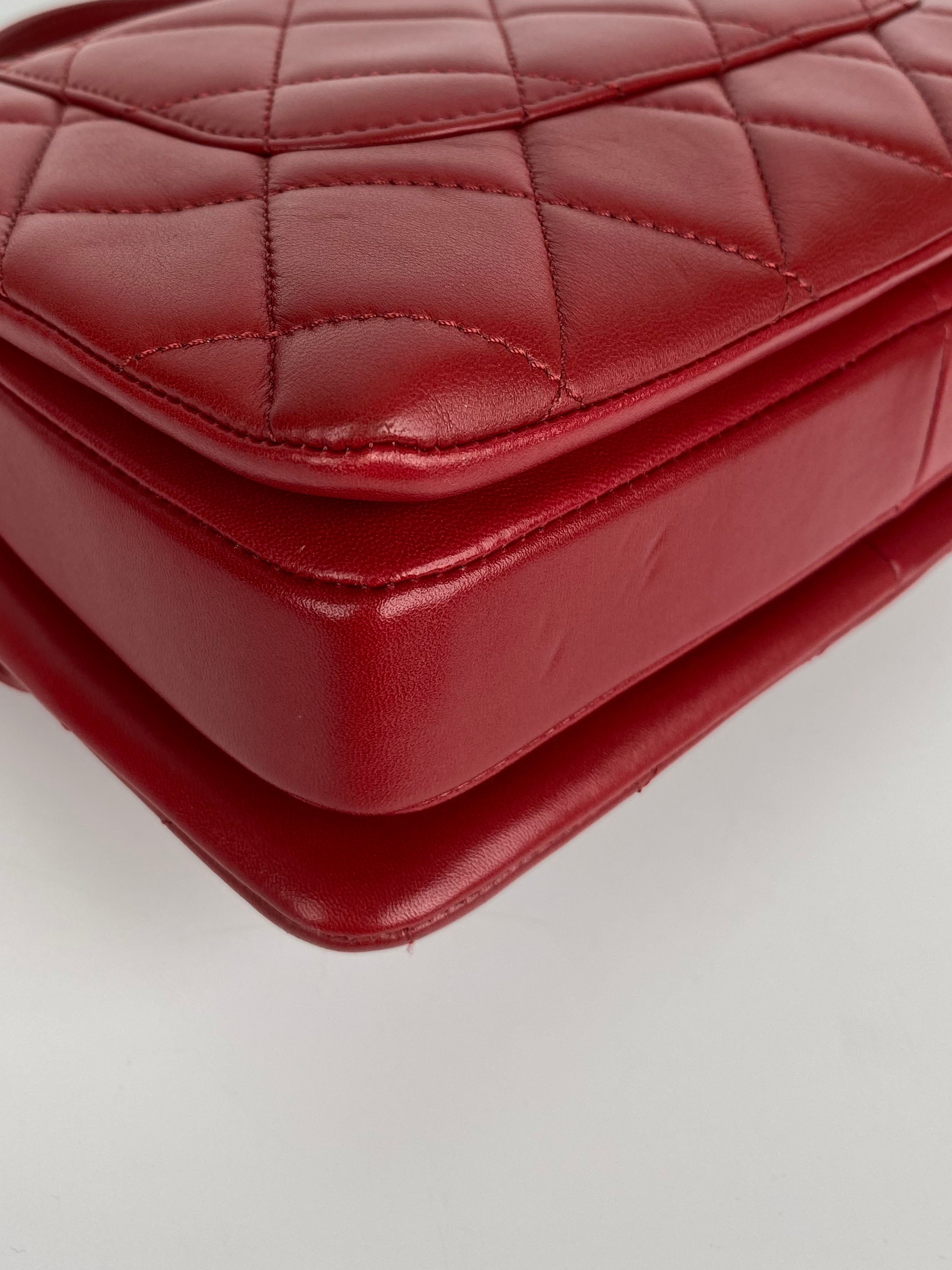 Chanel Small Red Trendy CC Bag - Luxury Crossbody Handbag for Women | Perfect for Parties, Dates & Everyday Use
