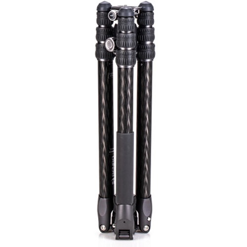 Benro Rhino Carbon Fiber Tripod & Monopod with VX30 Ballhead - 4-Section Twist Lock Legs, Lightweight Travel Tripod for DSLR Cameras, Perfect for Outdoor Photography, Hiking & Travel Adventures