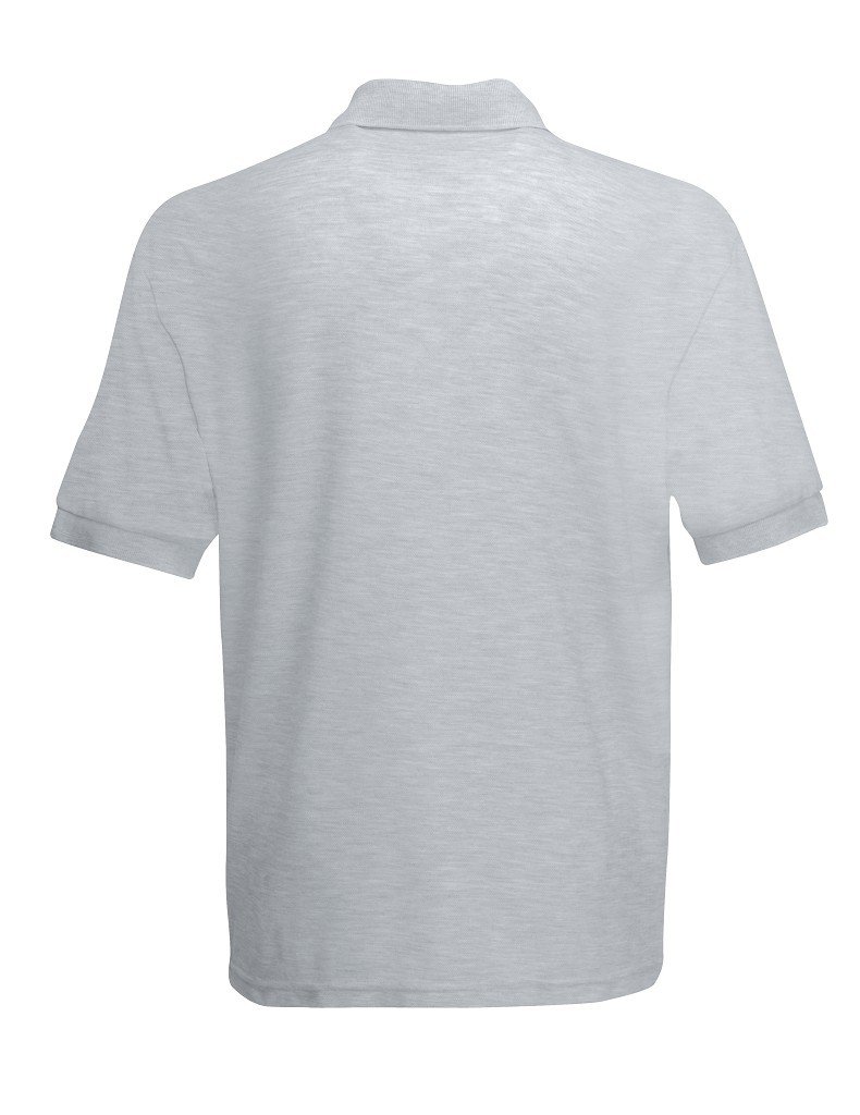 Fruit of the Loom 65/35 Cotton Blend Men's Polo Shirt - Comfortable Casual Wear for Office, Golf & Everyday Use