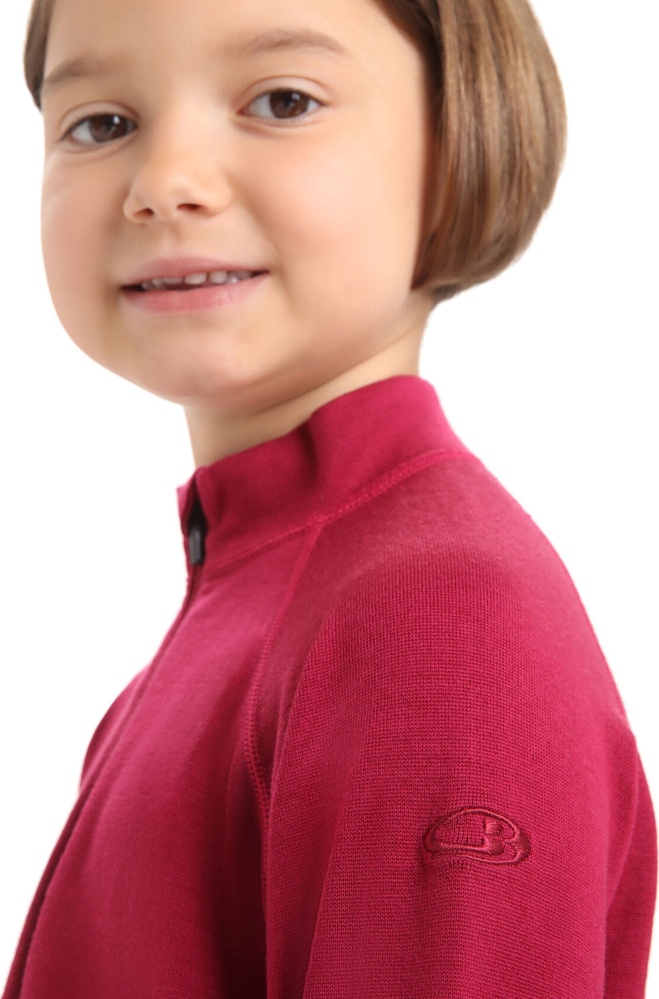 260 Tech Kids Long Sleeve Half Zip Baselayer Top - Moisture Wicking Thermal Underwear for Boys & Girls - Perfect for Winter Sports, Hiking and Outdoor Activities