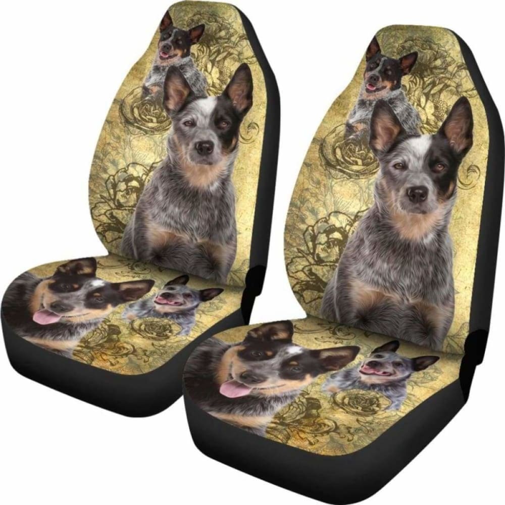 Premium Australian Cattle Dog Car Seat Covers - Durable Pet Protection for Trucks & SUVs - Perfect for Travel, Outdoor Adventures & Daily Commutes