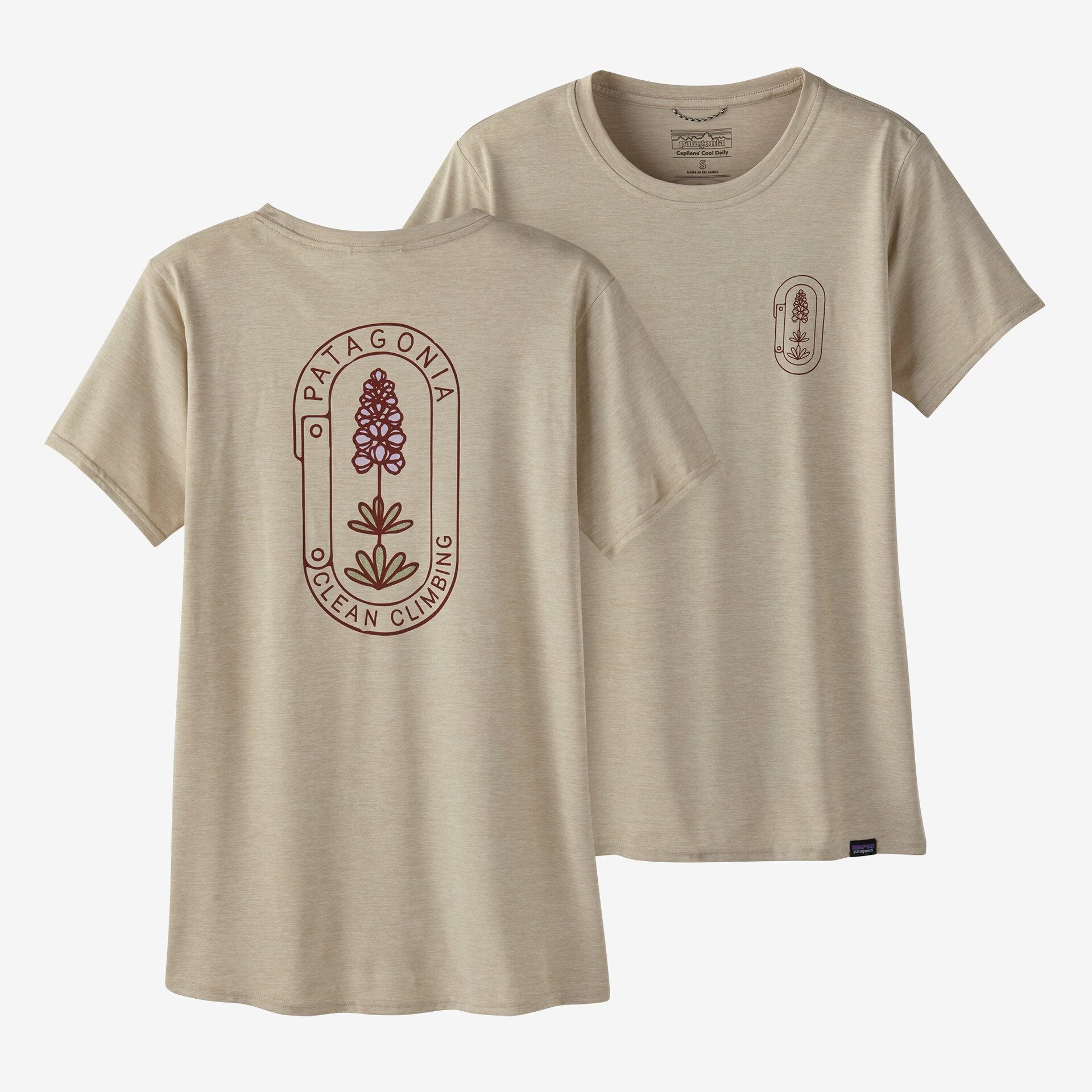 Capilene® Cool Daily Graphic T-Shirt for Women - Breathable & Lightweight Outdoor Shirt - Perfect for Hiking, Running & Travel