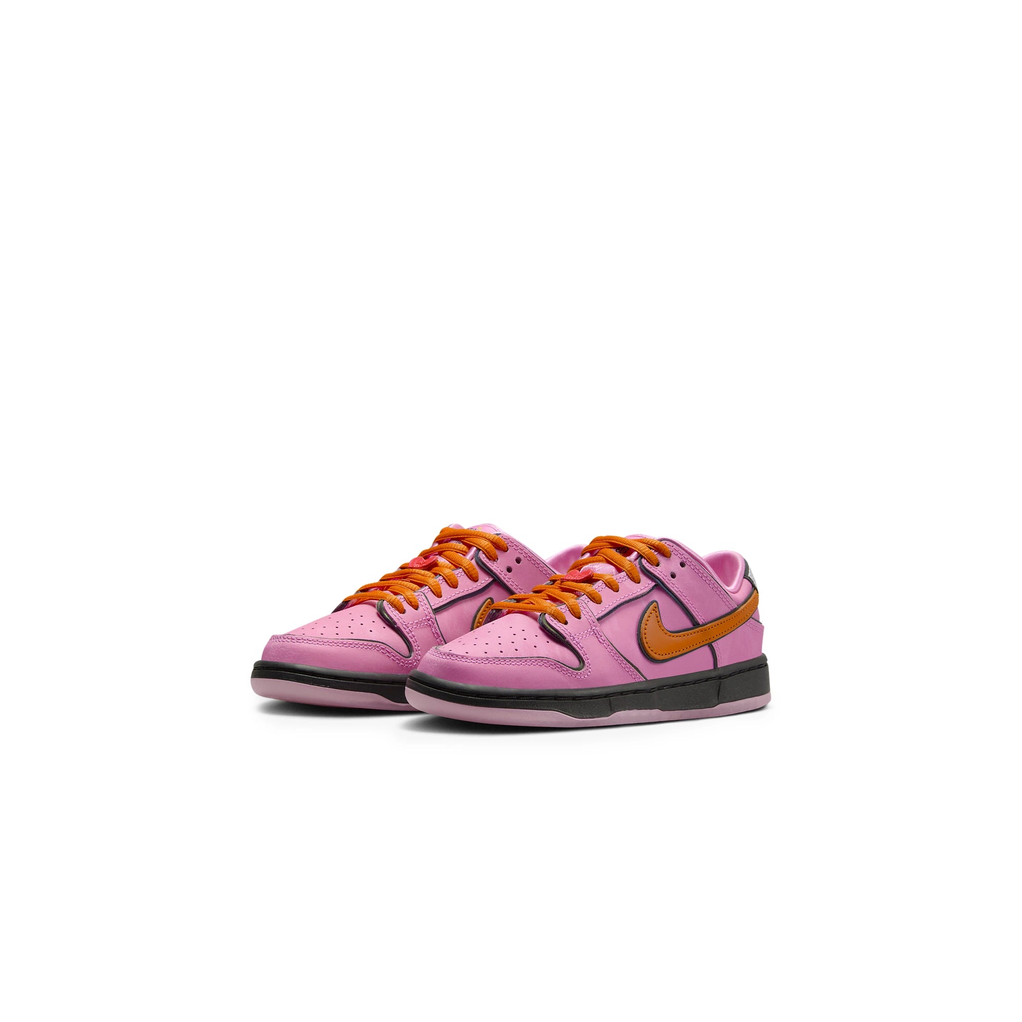 Powerpuff Girls x Nike SB Dunk Low Blossom Sneakers for Kids - Cartoon Inspired Basketball Shoes for Girls - Perfect for School, Playground & Skateboarding