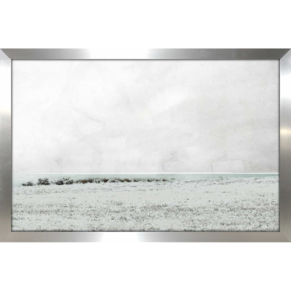 Barn View Print on Acrylic - Rustic Farmhouse Wall Art Decor for Living Room, Bedroom & Office - High Quality Acrylic Painting for Home & Gifts