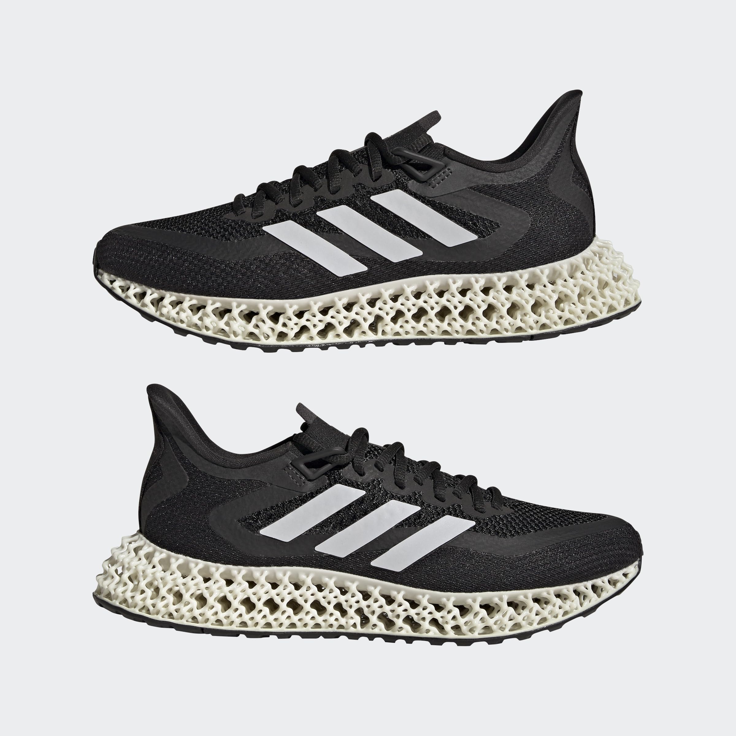 Adidas 4DFWD 2 Women's Running Shoes - Black, Size 10 | Lightweight Cushioned Sneakers for Road Running, Jogging & Gym Workouts