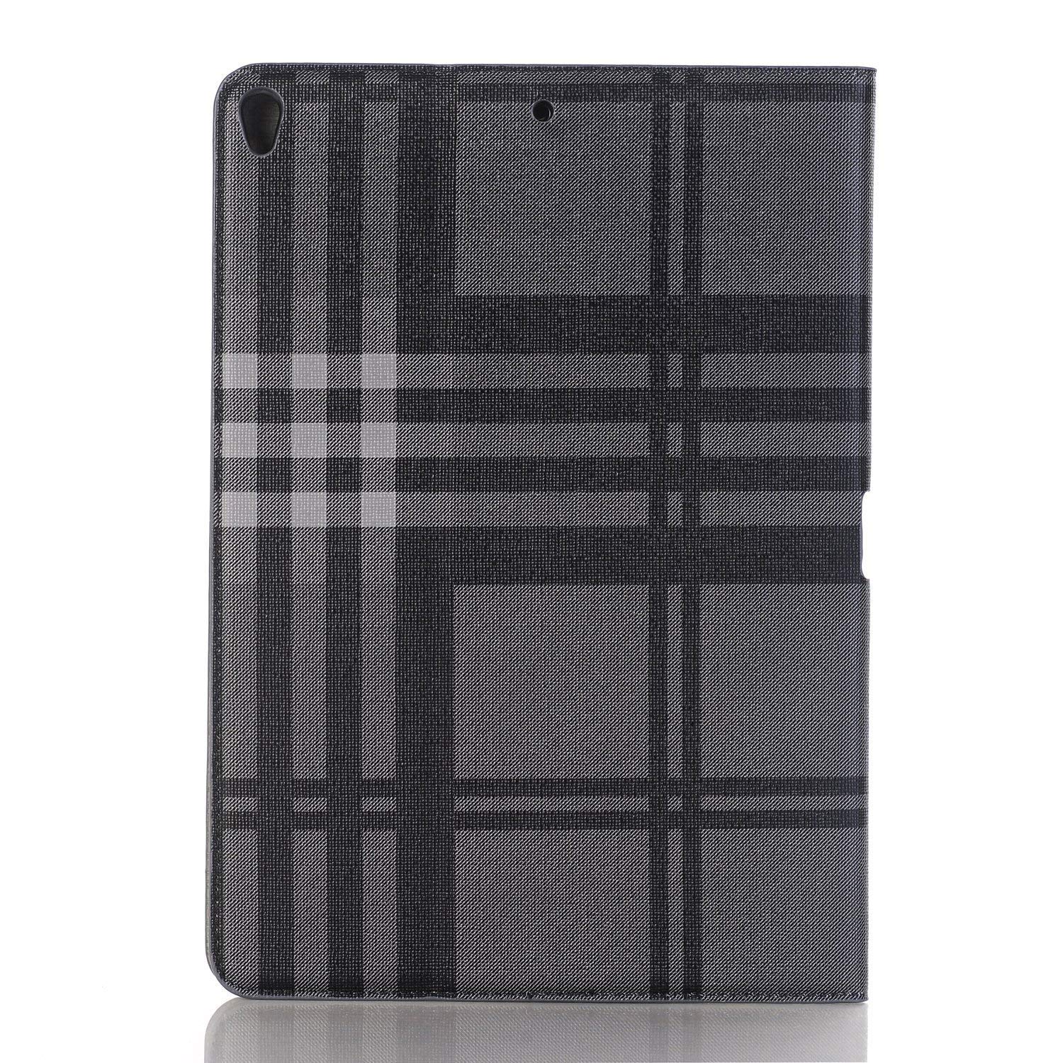 Premium Leather iPad Pro 10.5 Case with Magnetic Stand & Card Holder - Compatible with iPad Air 3/Pro 10.5 (2017) - Slim Protective Cover for Work, Travel & Daily Use - Elegant Gray Folio Design