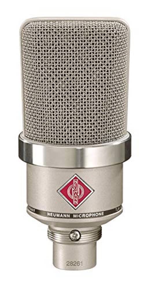 Neumann TLM 102 Professional Studio Condenser Microphone - Nickel Finish for Vocals, Podcasting & Music Recording