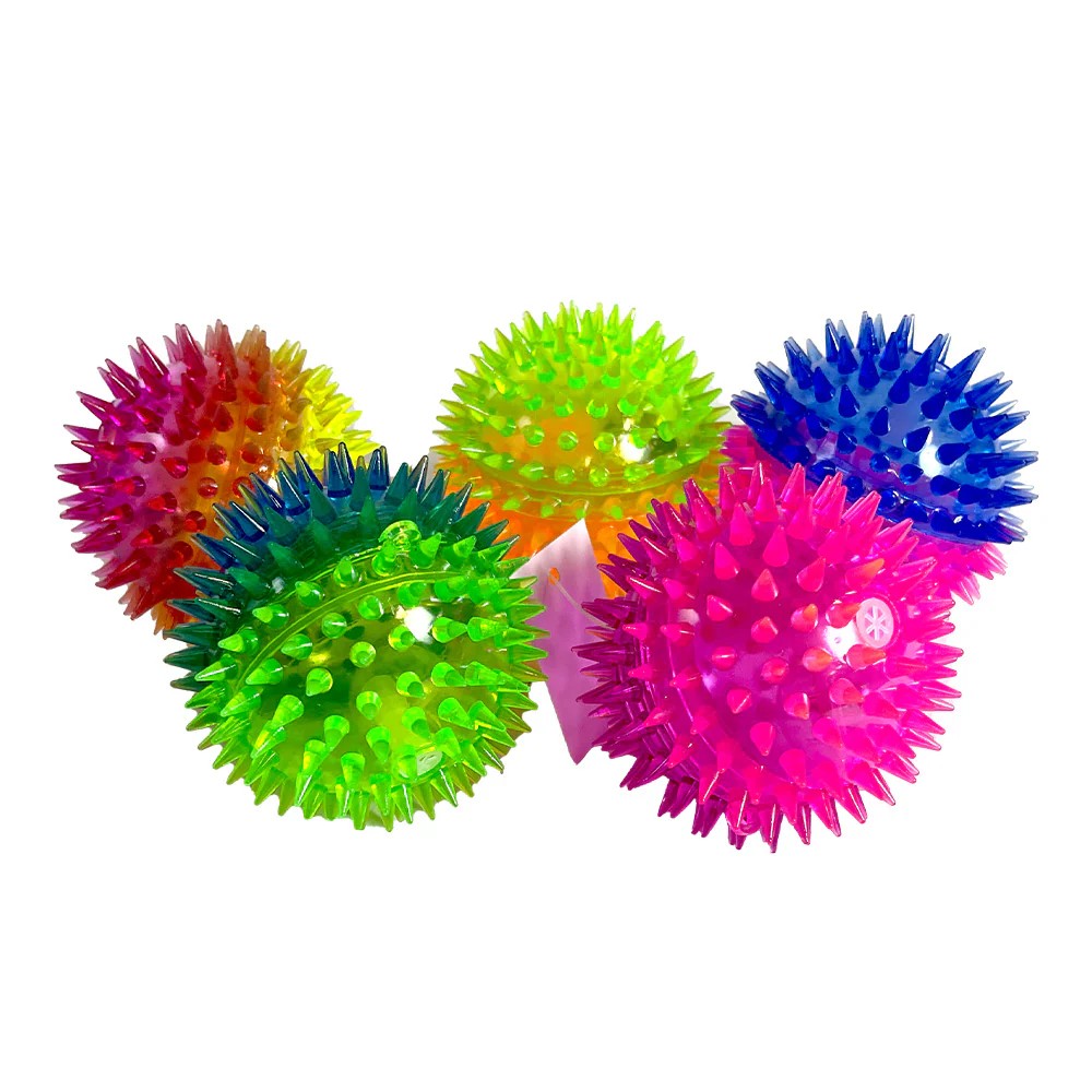 2-Tone Flashing Light Up Balls - Pack of 12 | LED Party Favors for Birthday Celebrations, Night Events & Outdoor Activities