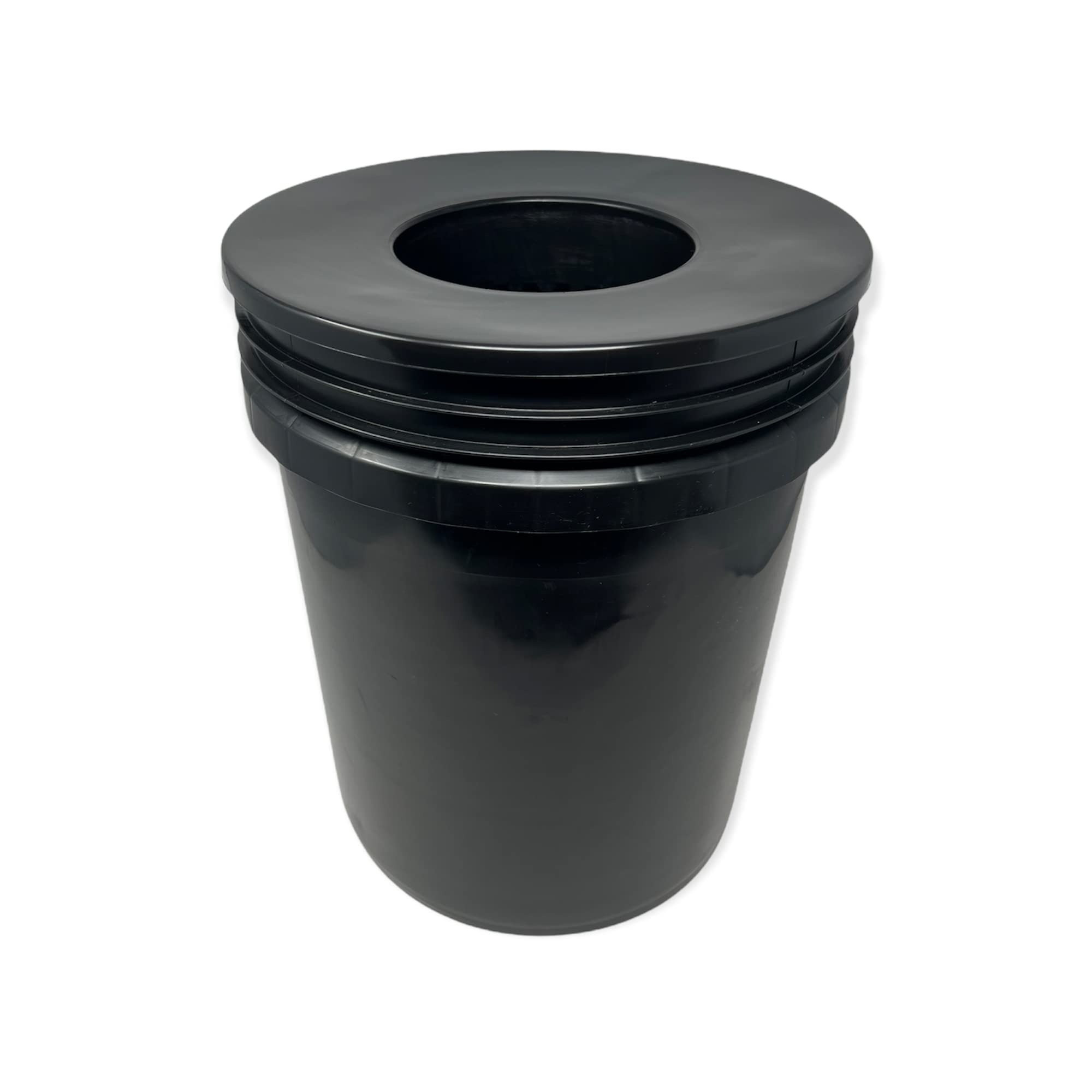 6 Inch Wide Lip Net Pots (Pack of 6) + 1.5 Inch Grodan Rockwool Starter Plugs (98 Plugs) - Hydroponic Growing System for Indoor Plants, Herbs, and Seedlings - Perfect for Hydroponics, Aquaponics, and Vertical Gardening