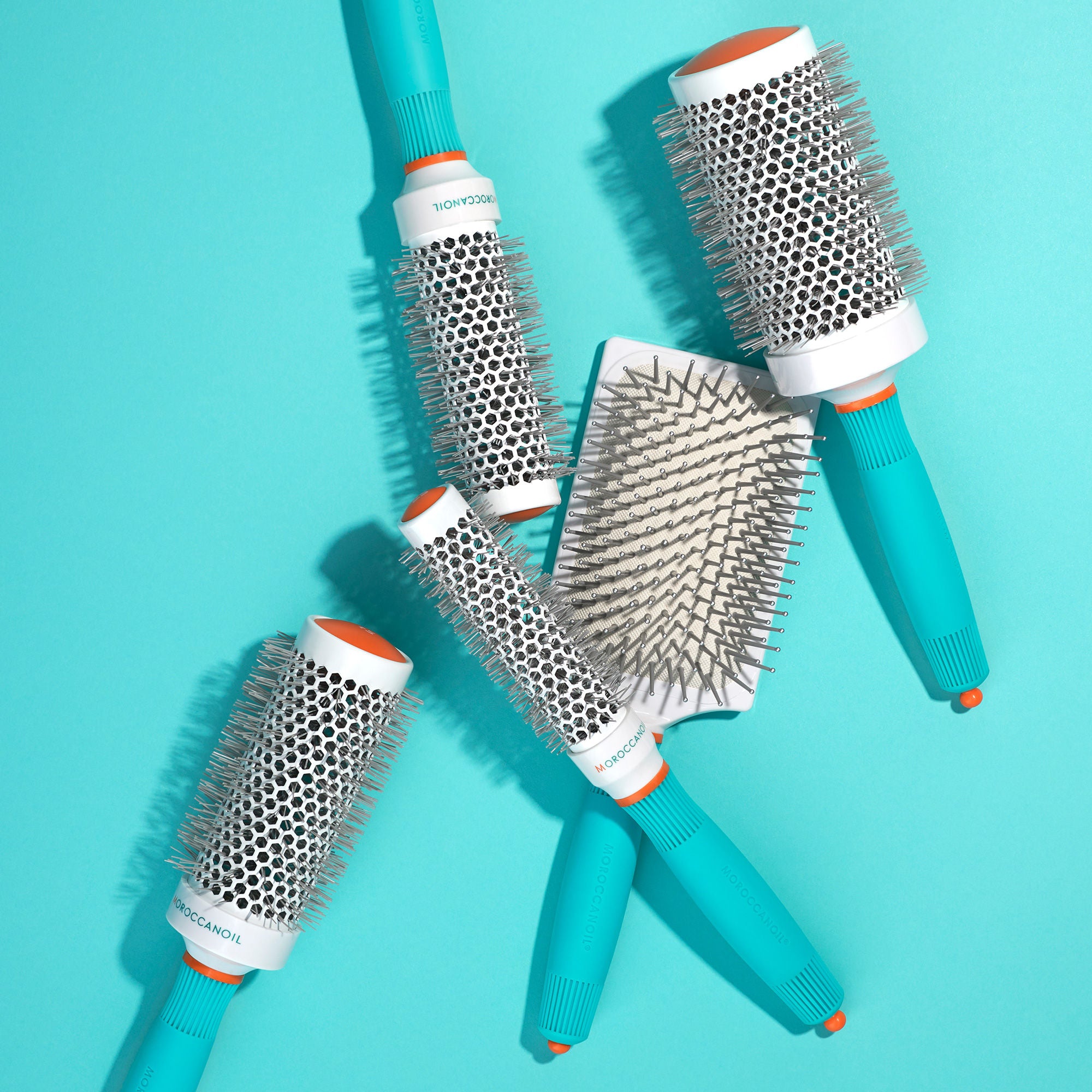 25mm Ceramic Round Hair Brush for Smoothing & Styling - Perfect for Blowouts, Detangling & Salon-Quality Results at Home