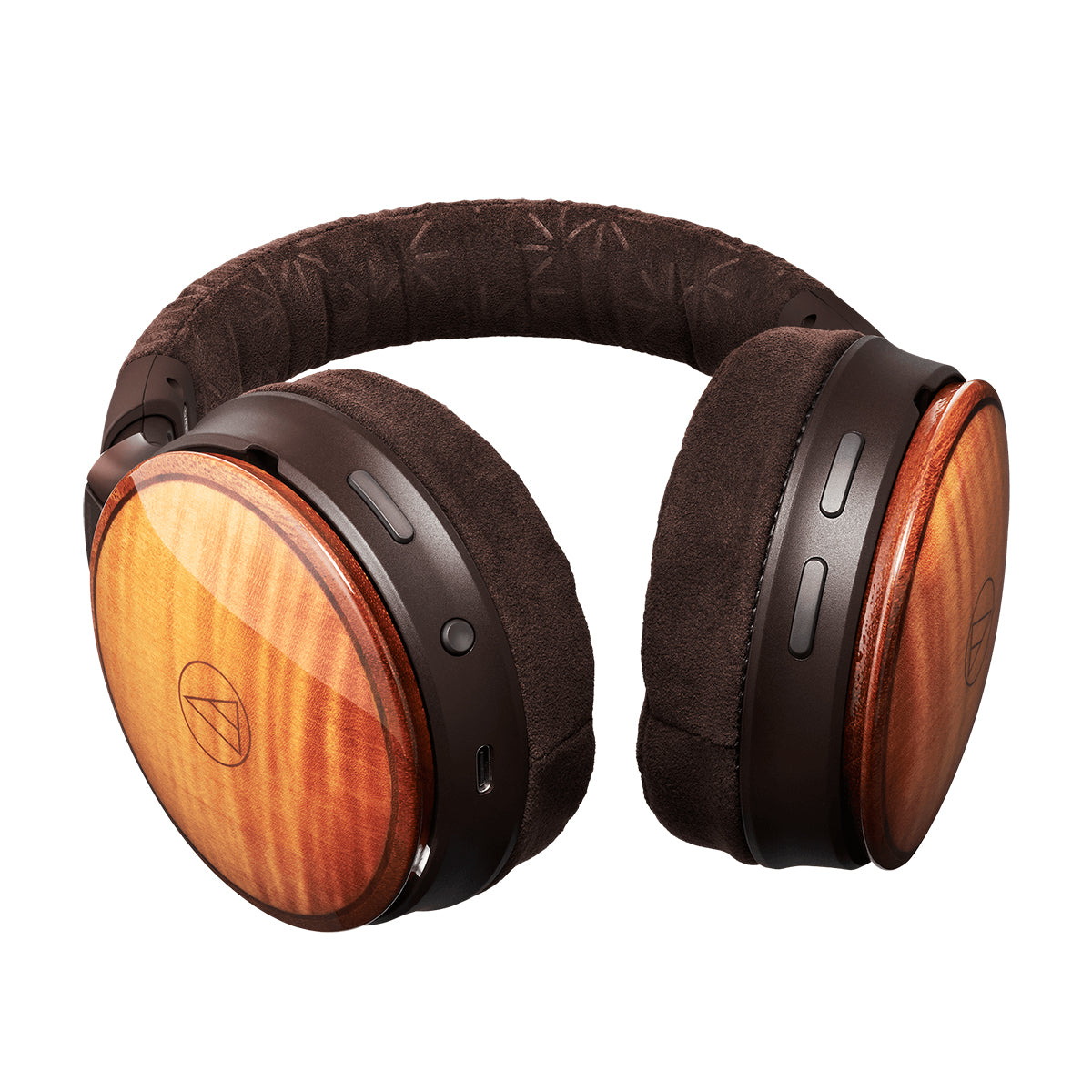 Audio Technica ATH WB2022 Limited Edition Wireless Wooden Headphones - Premium Sound Quality, Noise Cancelling, Bluetooth 5.0 - Perfect for Music Lovers, Audiophiles & Home Studio Use (Discontinued Model)