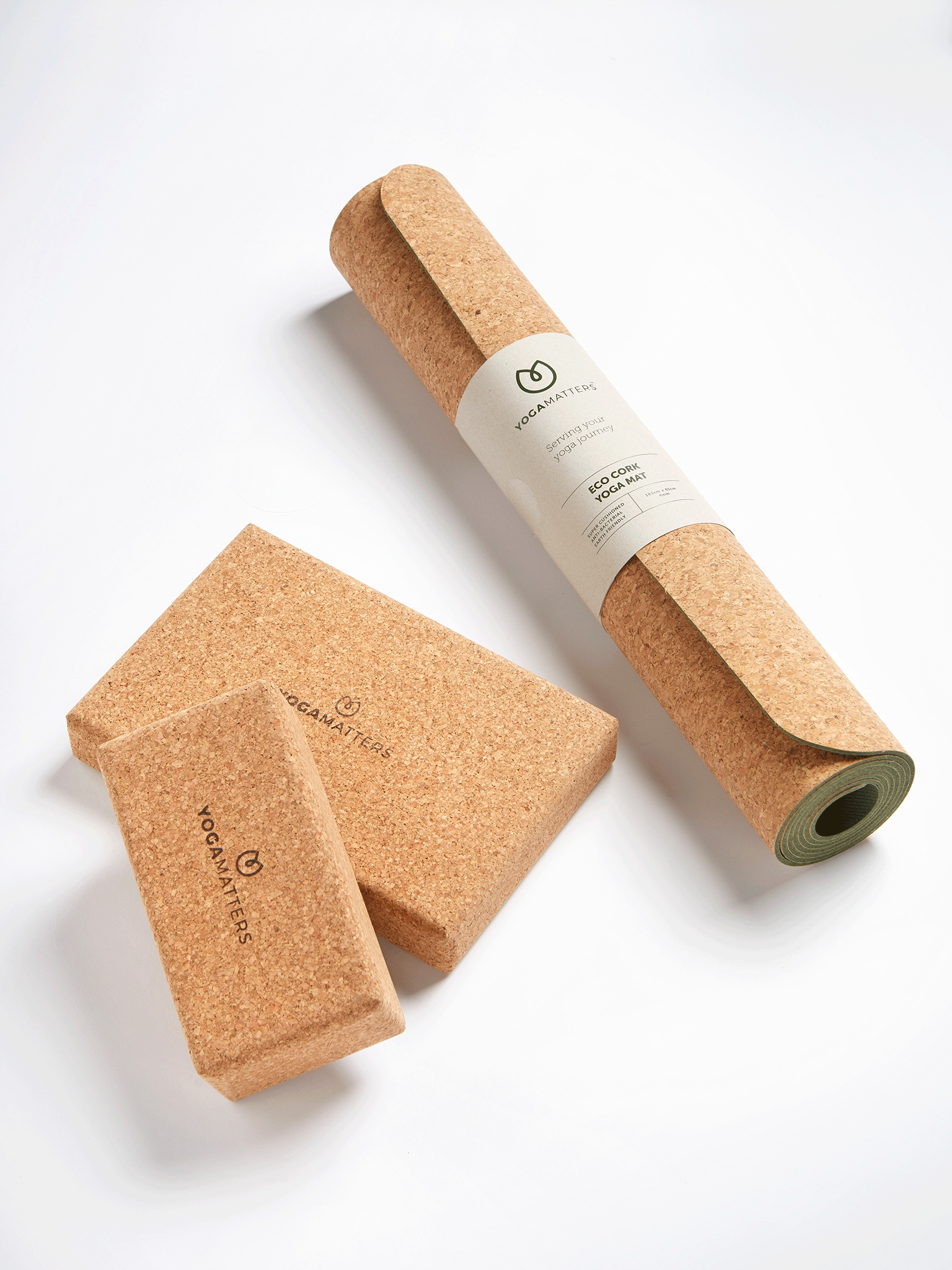 Eco-Friendly Cork Yoga Mat - Non-Slip, Sustainable & Comfortable for Yoga, Pilates & Home Workouts - Perfect for Hot Yoga, Meditation & Fitness Enthusiasts