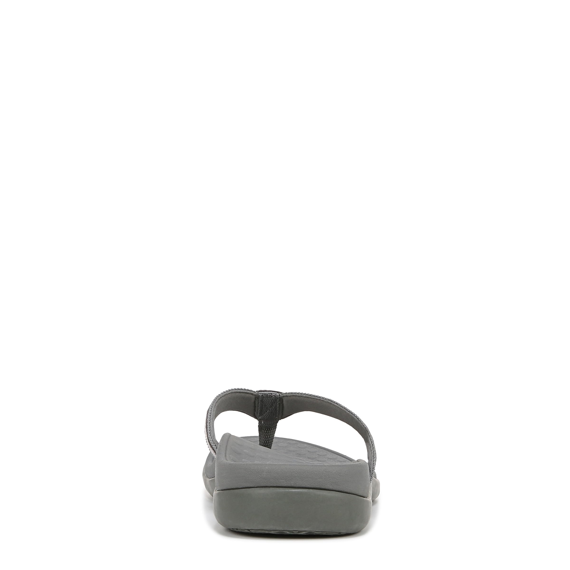Vionic Women's Tide Toe Post Sandals - Orthotic Arch Support, Comfortable Walking Shoes for Plantar Fasciitis Relief - Perfect for Beach, Travel & Everyday Wear
