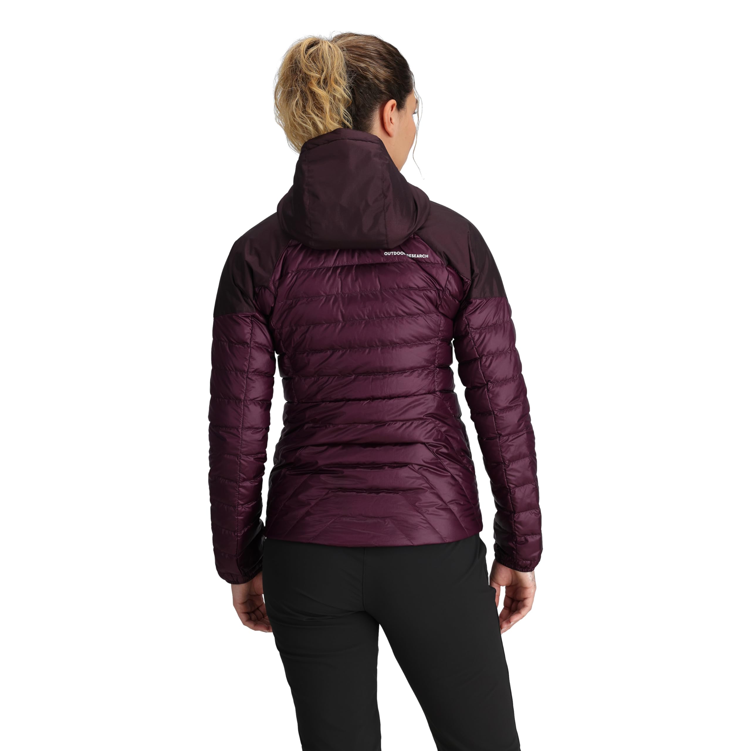 Outdoor Research Women's Helium Down Hoodie - Lightweight Waterproof Winter Jacket for Hiking, Camping & Outdoor Adventures