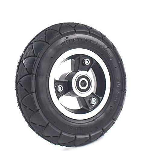 200x50 (8x2) Solid Filled Mobility Scooter Wheelchair Tire - Compatible with Razor E100 E125 E200 & Vapo Electric Scooters - Durable Replacement Tire for Indoor/Outdoor Use