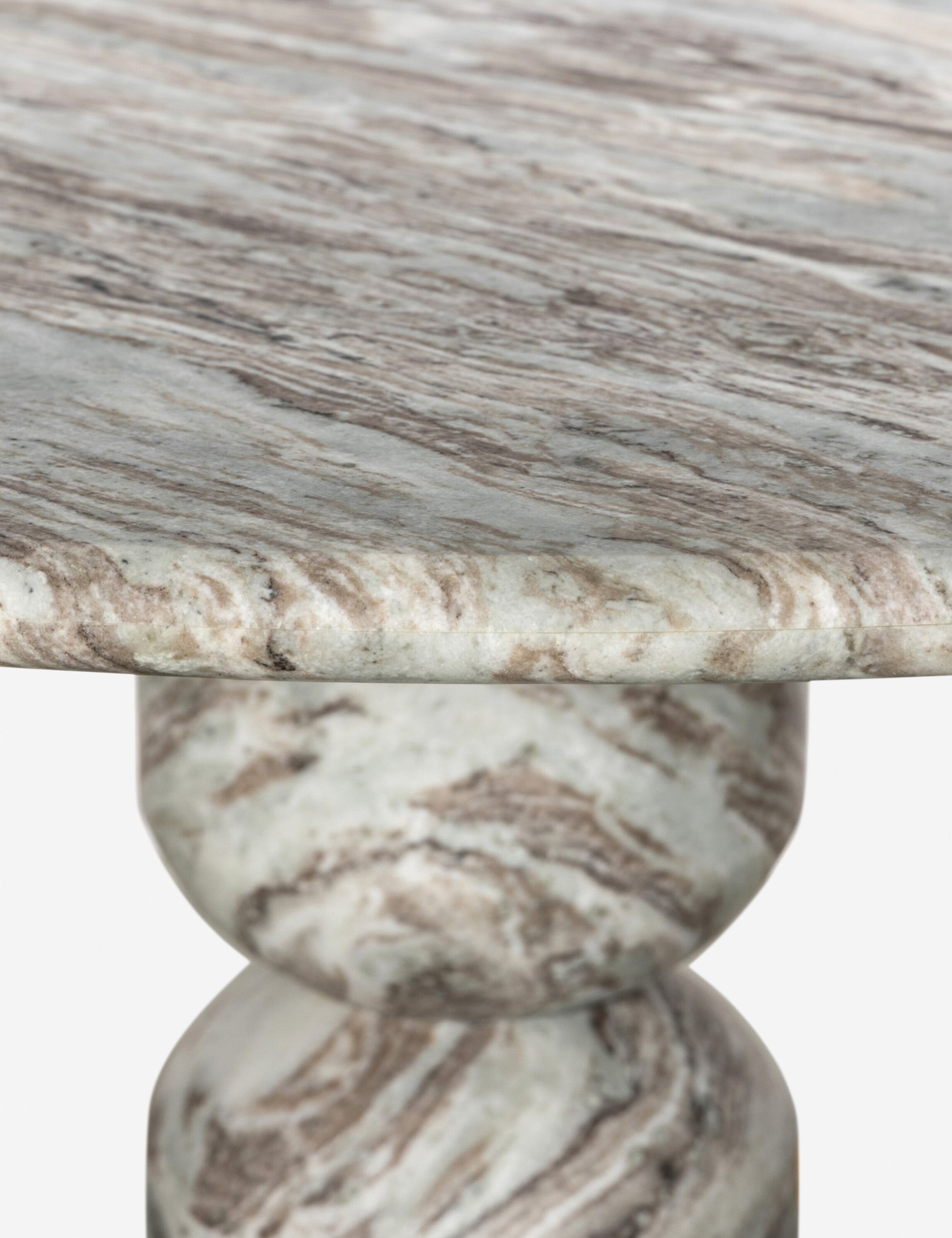 Amber Lewis x Four Hands Figueroa Round Dining Table - Modern Farmhouse Style for Kitchen, Dining Room & Small Spaces