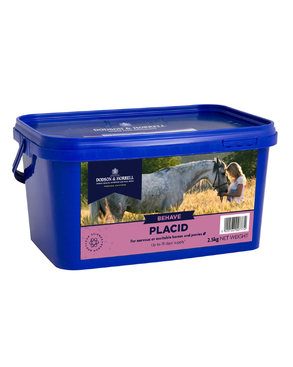 Dodson & Horrell Placid - Premium Horse Feed Supplement for Calm & Focused Performance | Ideal for Competition & Training