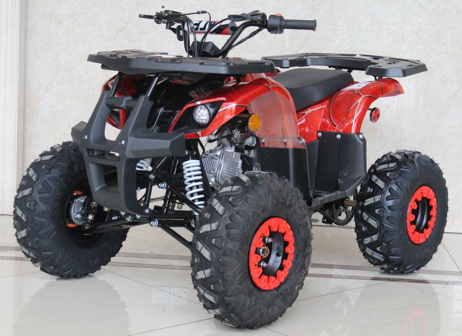2022 Venom Grizzly 125cc Automatic ATV for Adults & Teens - Off-Road Adventure, Trail Riding & Farm Work