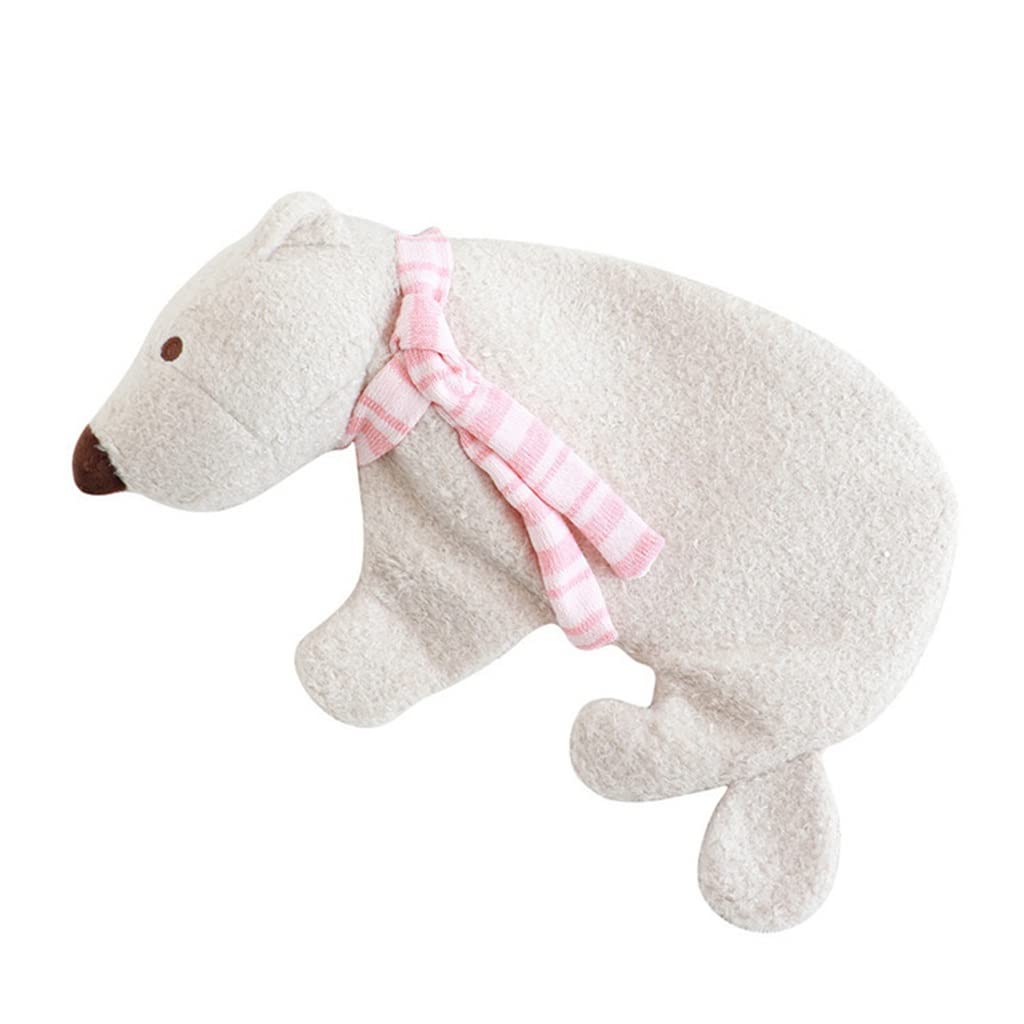 WALNUTA Cartoon Hot Water Bottle - Hand & Feet Warmer, Plush Heating Pad for Cold Weather - Perfect for Winter, Camping & Home Use