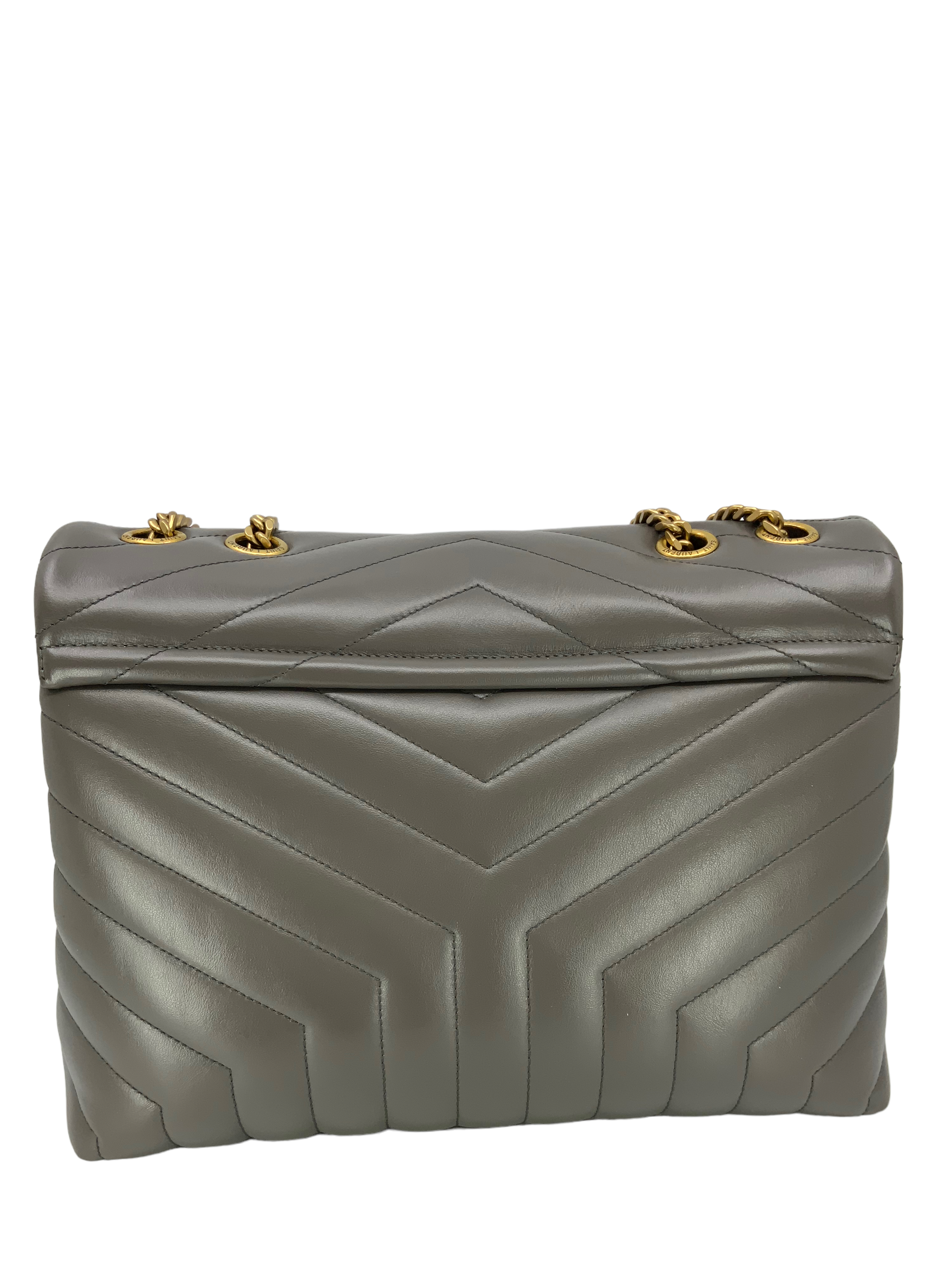 SAINT LAURENT Loulou Medium Shoulder Bag - Genuine Calfskin Leather Crossbody Purse for Women | Perfect for Work, Date Night & Travel Accessories
