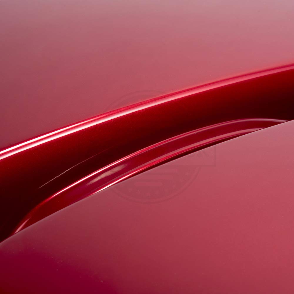 Moto Onfire Saddlebag Lids for Harley Touring Hard Saddlebags (2014-2023) - Wicked Red - Durable Motorcycle Accessories for Road Trips & Cruising