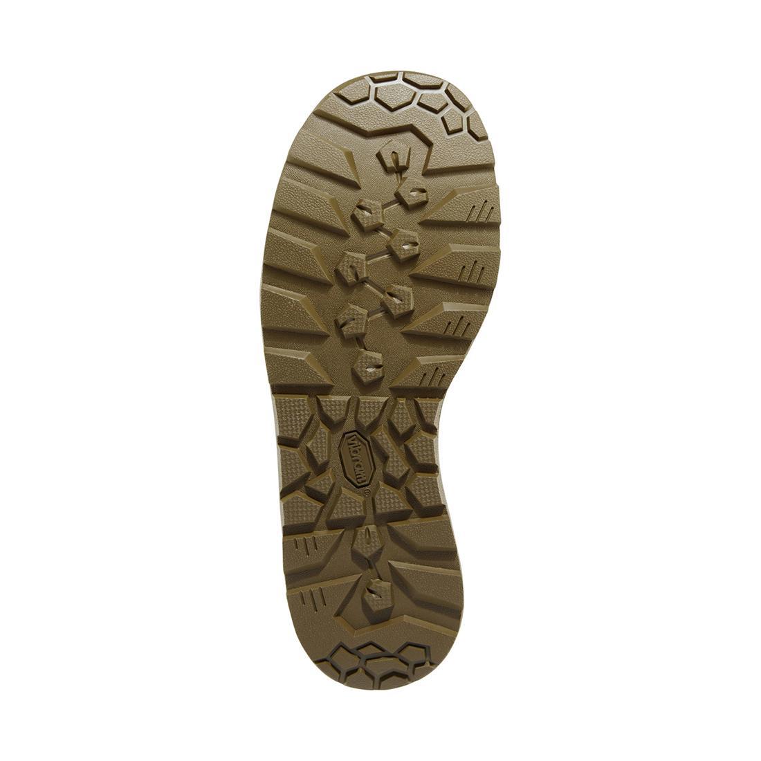 Resurgent Military 8 Hot Tactical Boots - Coyote Brown Combat Boots for Outdoor Hiking, Airsoft & Survival Training