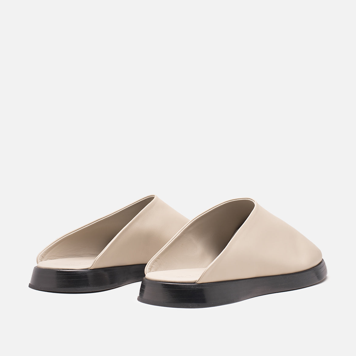 Backless Mule Shoes for Women - Comfortable Slip-On House Slippers in Taupe | Perfect for Indoor, Lounge, and Casual Wear