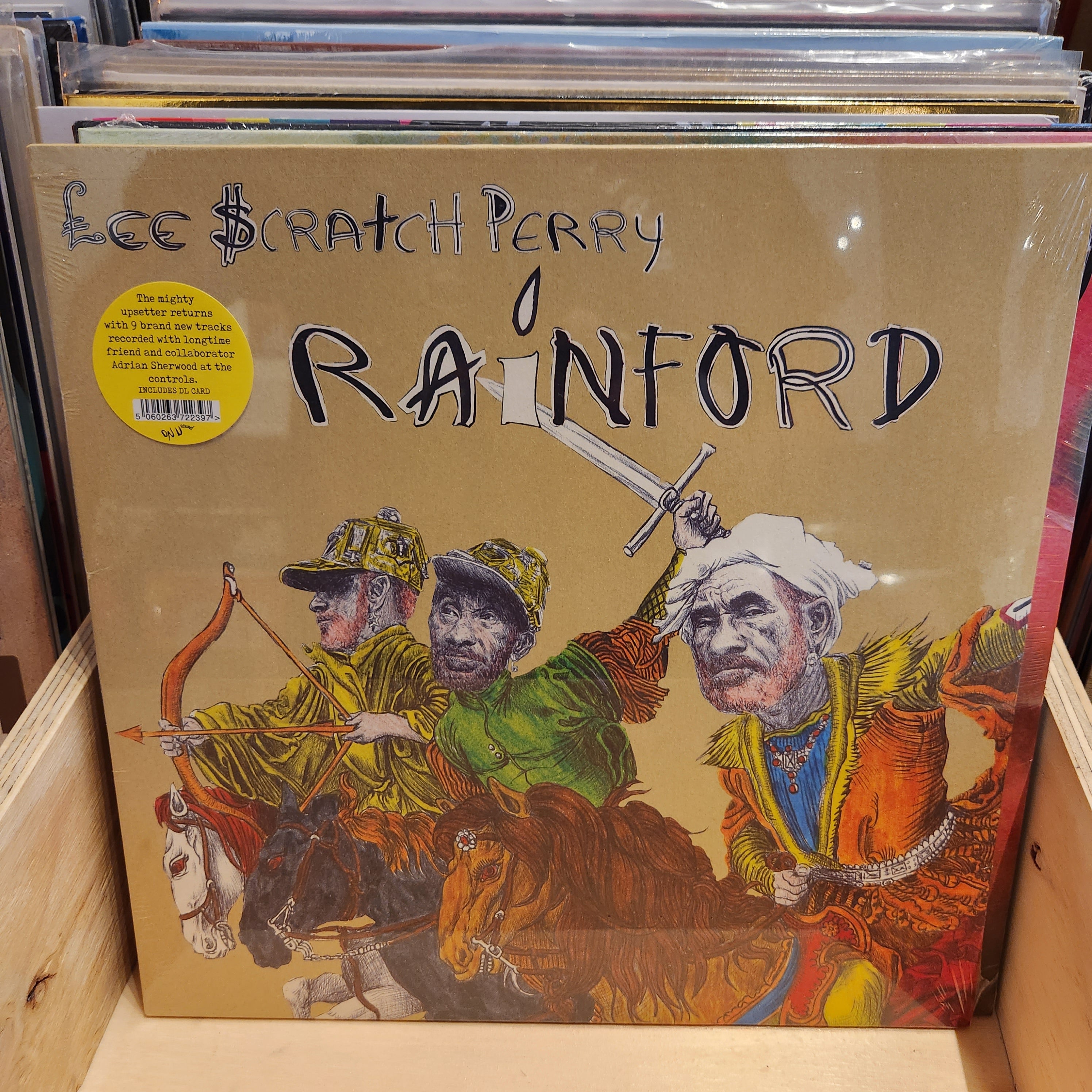 Lee 'Scratch' Perry Rainford Vinyl LP Record - Limited Edition Reggae Music Album for Collectors & Music Lovers - Perfect for Home Listening, DJ Sets & Vinyl Collections