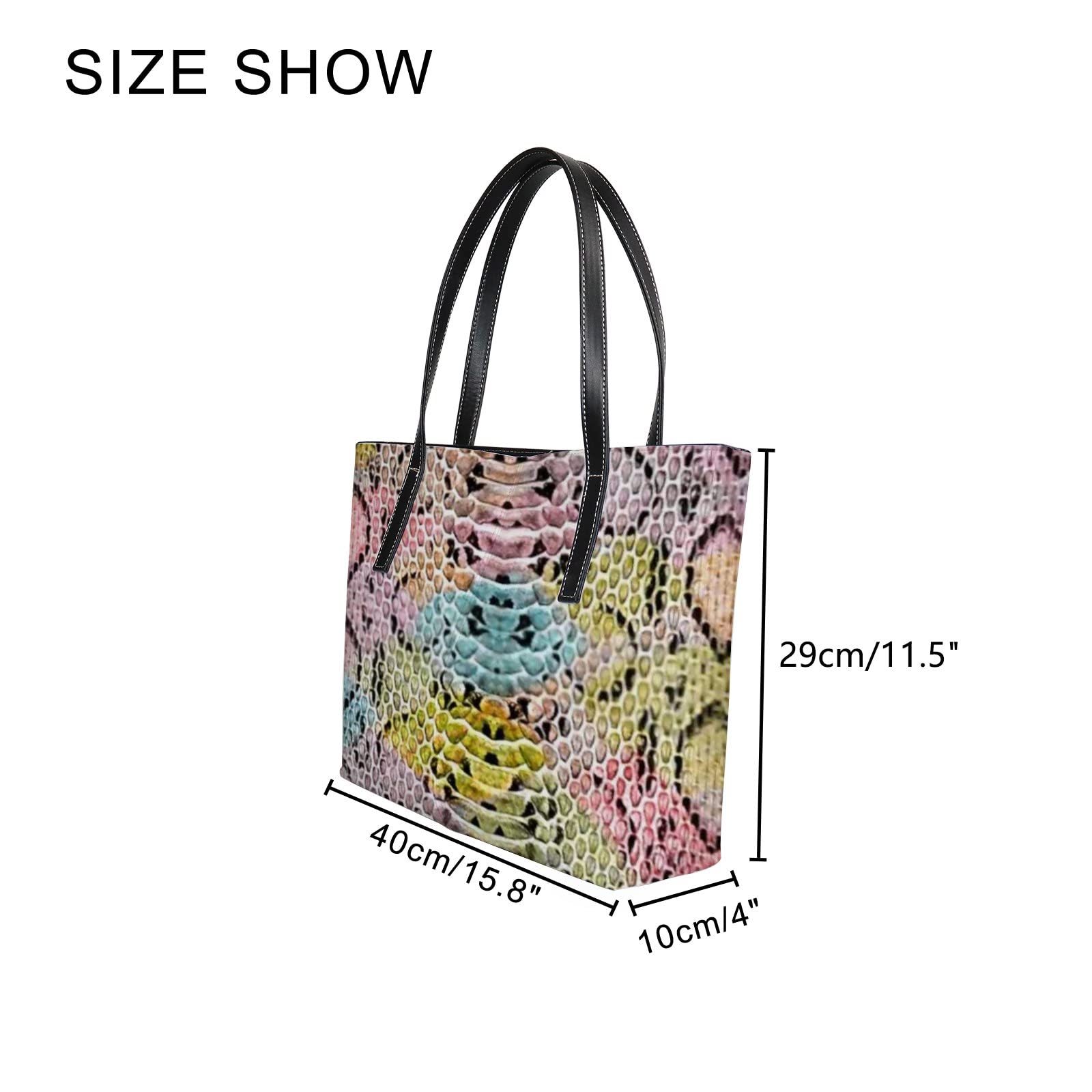 Premium Leather Tote Bag for Women - Stylish Crossbody Handbag for Work, Travel & Everyday Use
