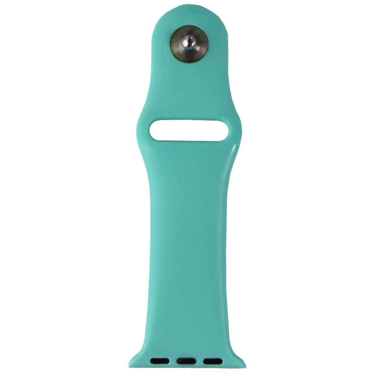38mm/40mm Durable Rubber Sport Band for Apple Watch Series 1-8 & SE - Mint Aqua Teal - Comfortable Sweatproof Strap for Workouts, Running & Daily Wear