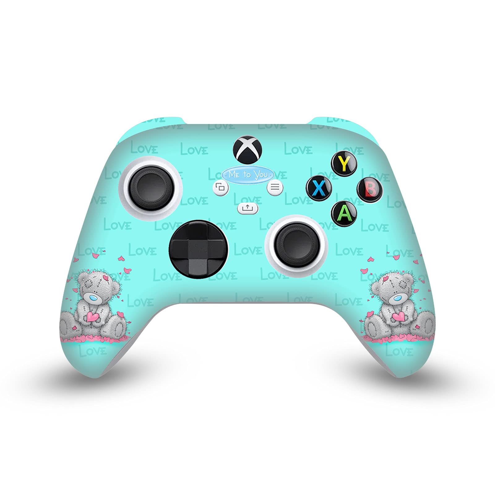 Official Licensed Me to You Tatty Teddy Matte Vinyl Skin Sticker for Xbox Series X/S Controller - Classic Gaming Decal for Personalization & Protection - Perfect Gift for Teddy Lovers & Gamers