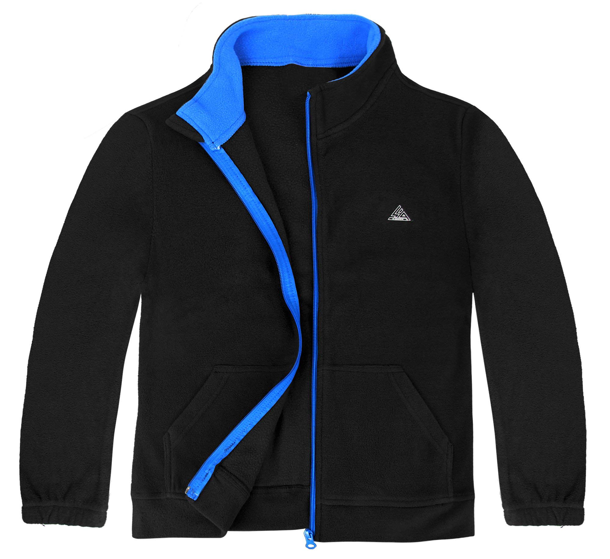 iLoveSIA Boys' Fleece Jacket - Warm Full Zip Hoodie for Spring & Fall | Outdoor Play, School, Casual Wear