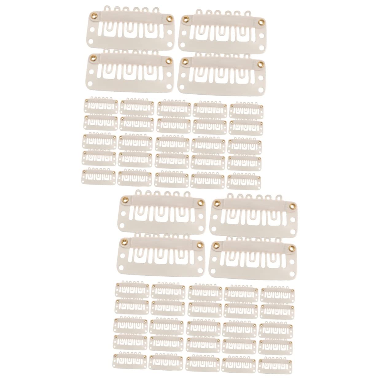 120 Pcs Minkissy Wig Clips for Women - Snap Barrettes, Hair Extension Clips, Wig Fixing Clips, DIY Wig Accessories | Perfect for Securing Wigs, Hair Extensions & Styling Hats