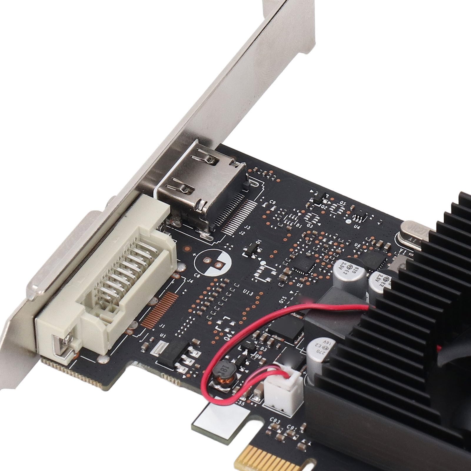 Bewinner GT1030Pro 4GB GDDR4 Low Profile Graphics Card with SLI, PhysX, 3D & CUDA Cores - Perfect for Gaming, Multimedia & Office Work | Ideal for Compact PC Builds & Home Entertainment Systems
