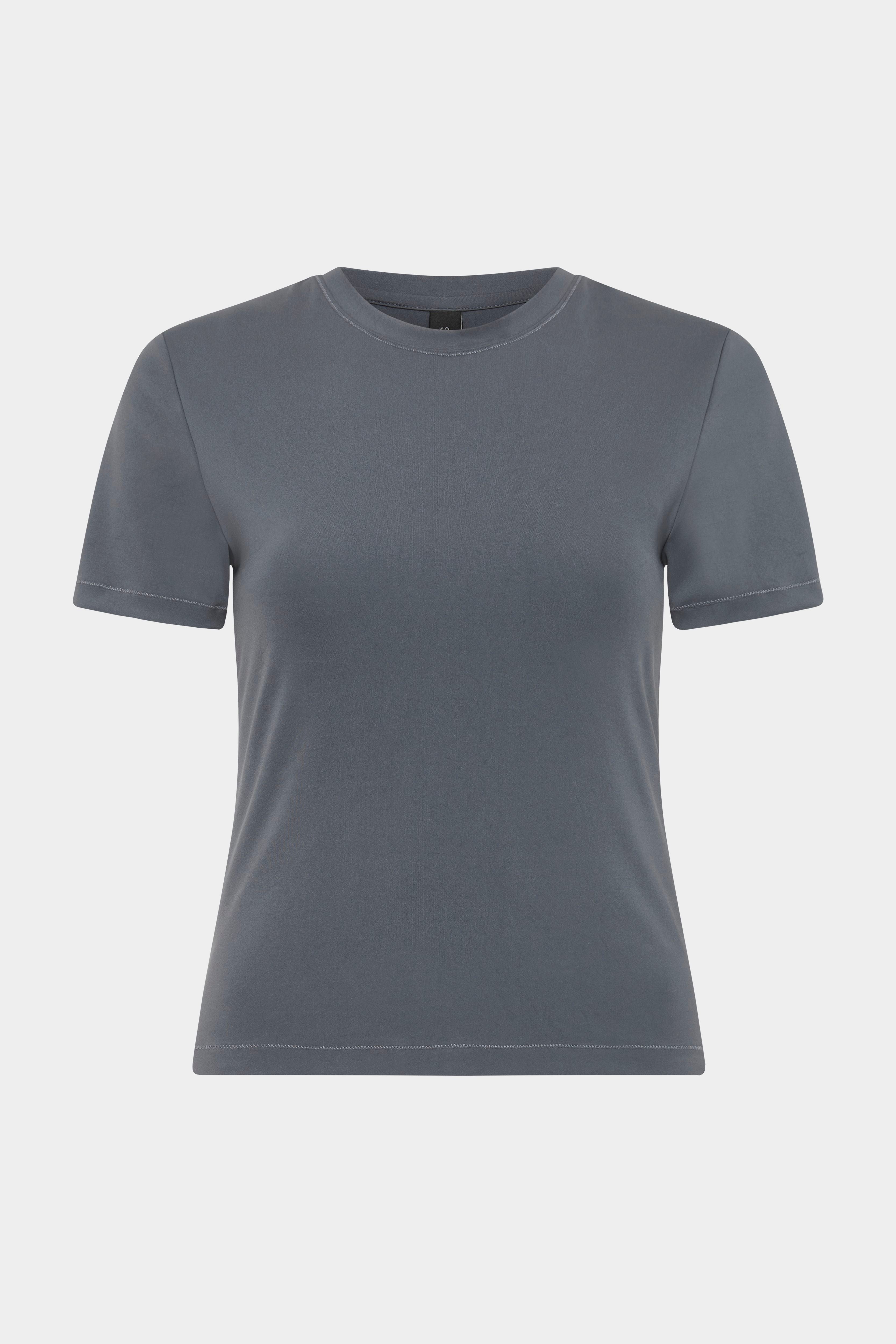 Premium Fitted Dive T-Shirt for Men - Soft & Comfortable Steel Gray Cotton Tee - Perfect for Casual Wear, Gym & Outdoor Activities