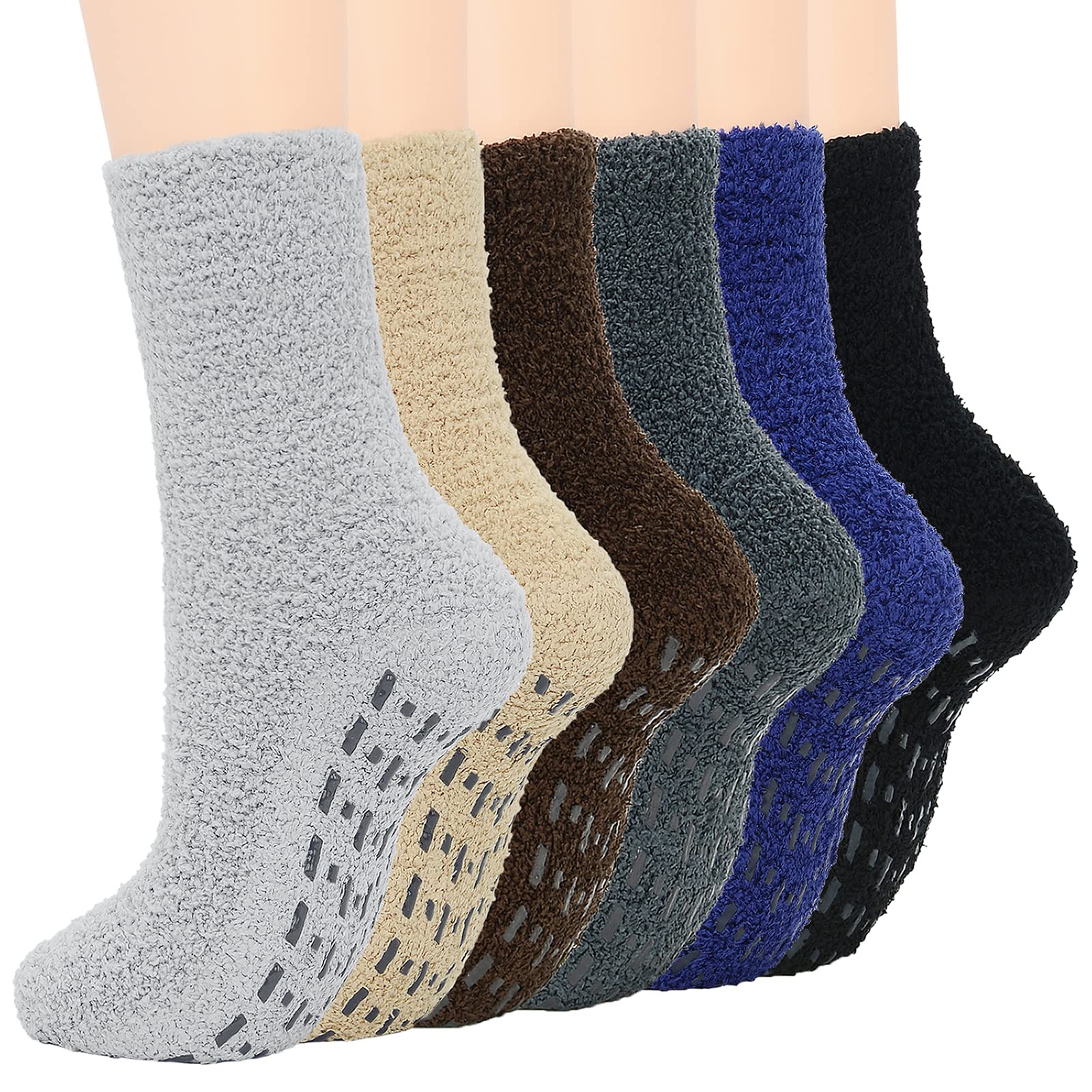 Women's Winter Socks - Ultra Soft Fluffy Fleece Fuzzy Socks for Sleeping, Athletic & Warm Comfort - Cozy Plush Thermal Socks for Cold Weather, Lounging, Yoga & Home Wear