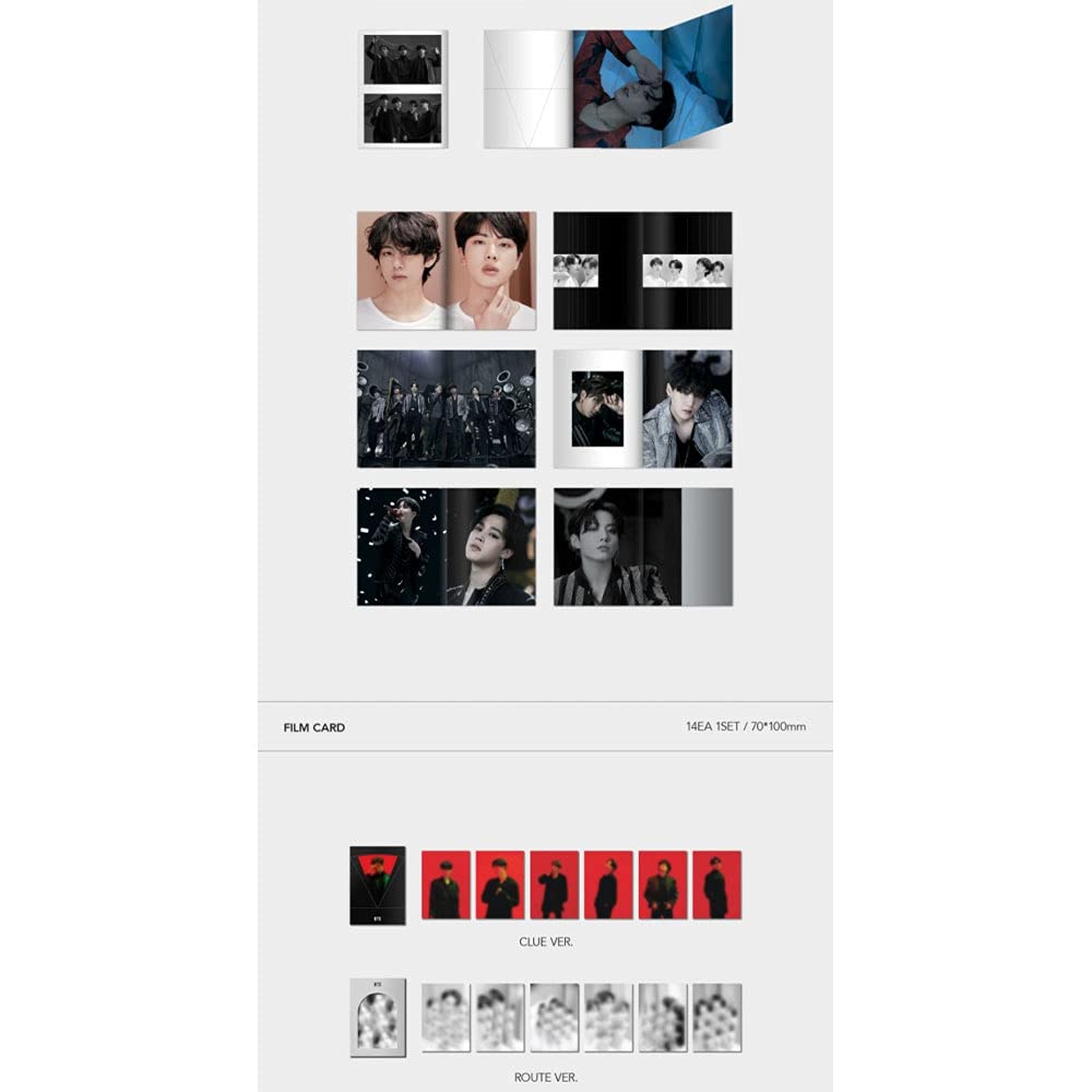 BTS Map of the Soul ONE Concept Photobook Special Set - Limited Edition Kpop Album with Photo Cards & Poster - Perfect for ARMY Collectors, Room Decor, and Gift Giving