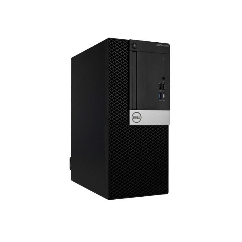 Refurbished Dell Optiplex 7050 MT Desktop PC - Intel G4400, 16GB RAM, 480GB SSD, Windows 11, WiFi - Ideal for Home Office, Business & Remote Work