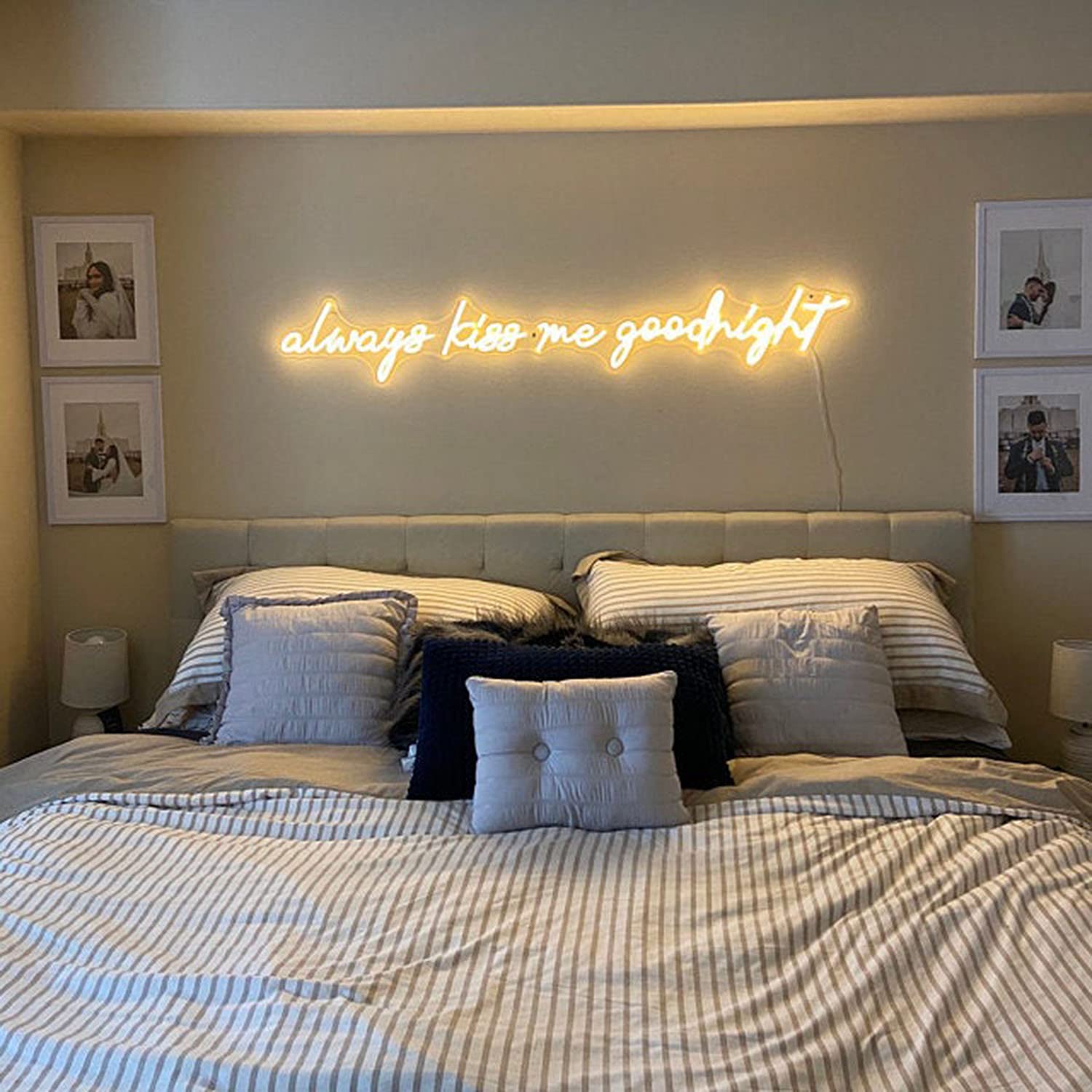 Custom LED Neon Signs - Personalized Wall Decor Art for Home, Bar, Party - 48