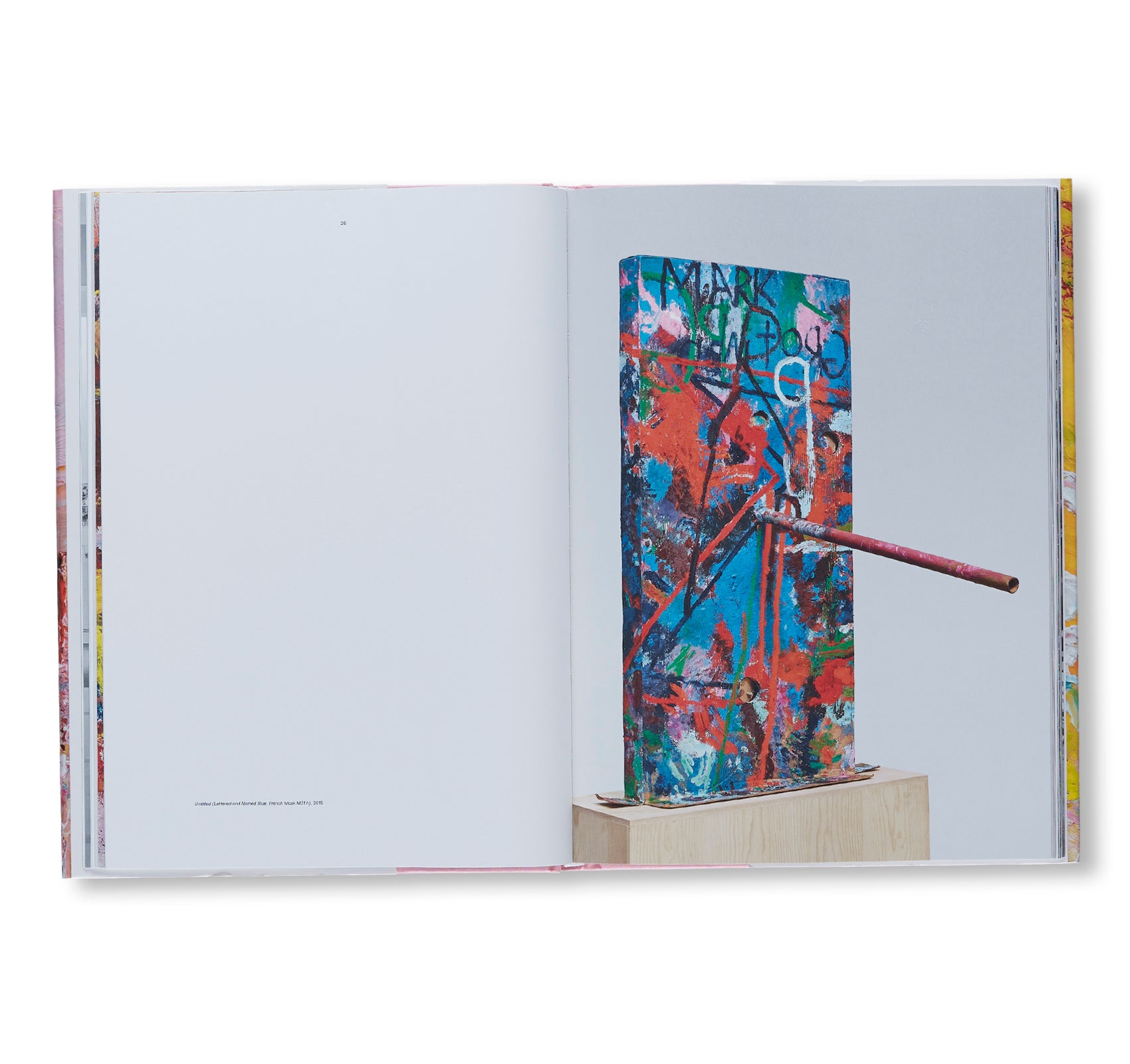 Mark Grotjahn Original Painted Sculpture - Modern Art Collectible for Home Decor & Office Display