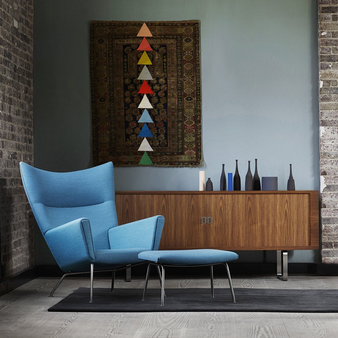CH445 Wing Chair - Classic Comfortable Lounge Chair for Living Room, Bedroom & Office - Perfect for Reading, Relaxing & Home Decor