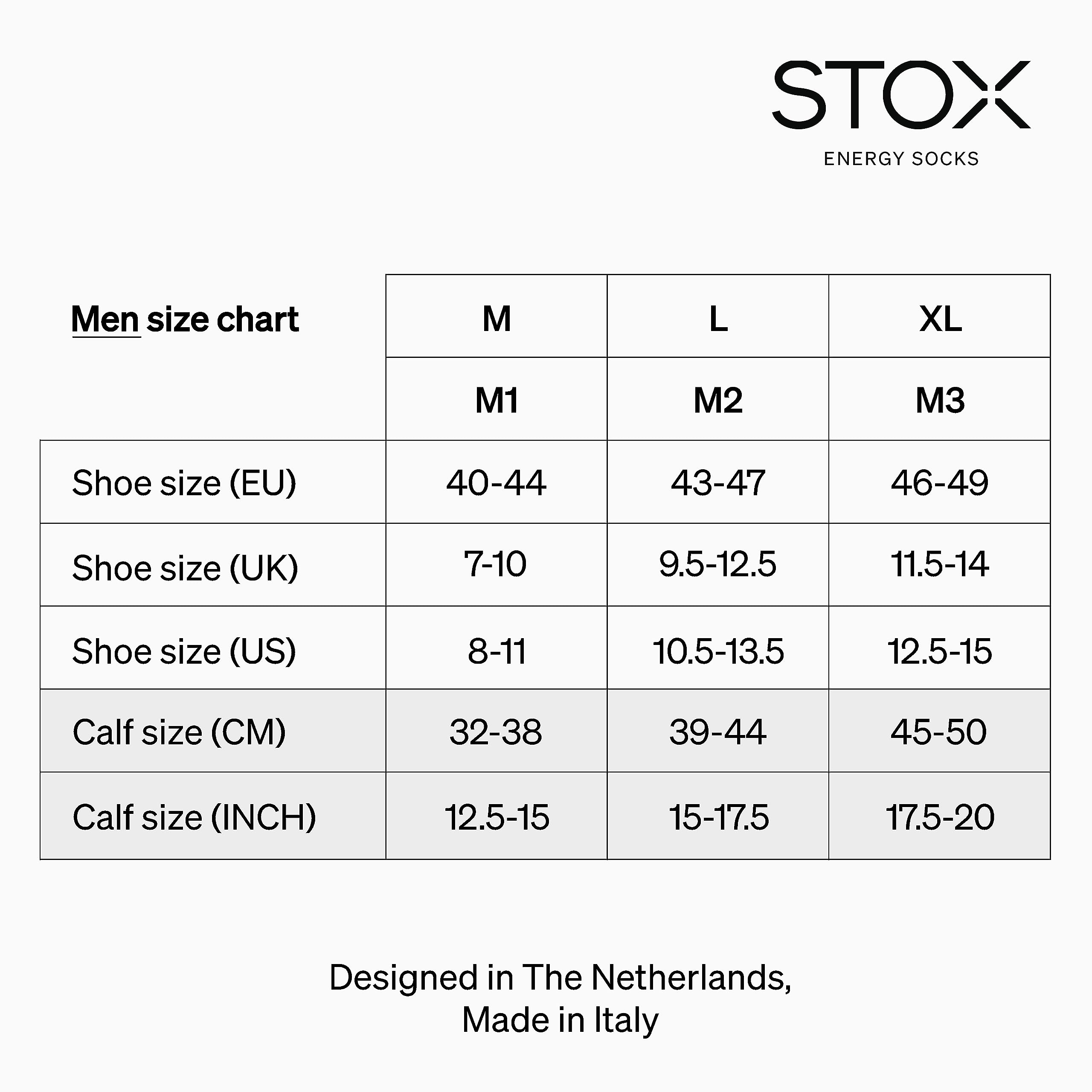 STOX Energy Socks - Men's Thermal Compression Ski Socks with Merino Wool - Winter Snowboard & Skiing Socks for Warmth & Performance - Perfect for Cold Weather Sports & Outdoor Activities