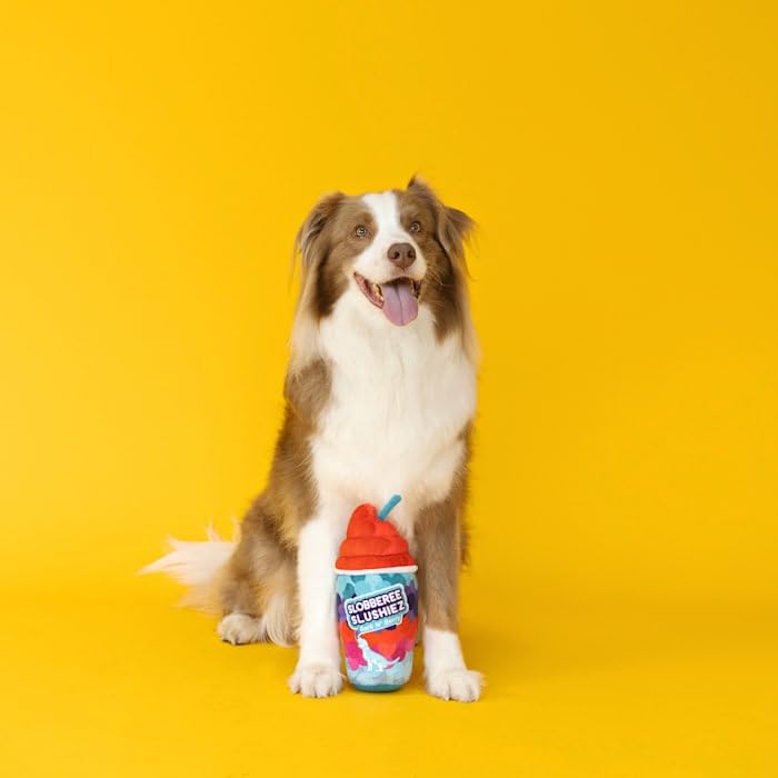 Fringe Studio Plush Dog Toy - SLOBBEREE SLUSHIEZ Chew Toy for Small & Medium Dogs | Wagsdale Collection (289737) | Durable & Cute Puppy Teething Toy for Playtime & Training