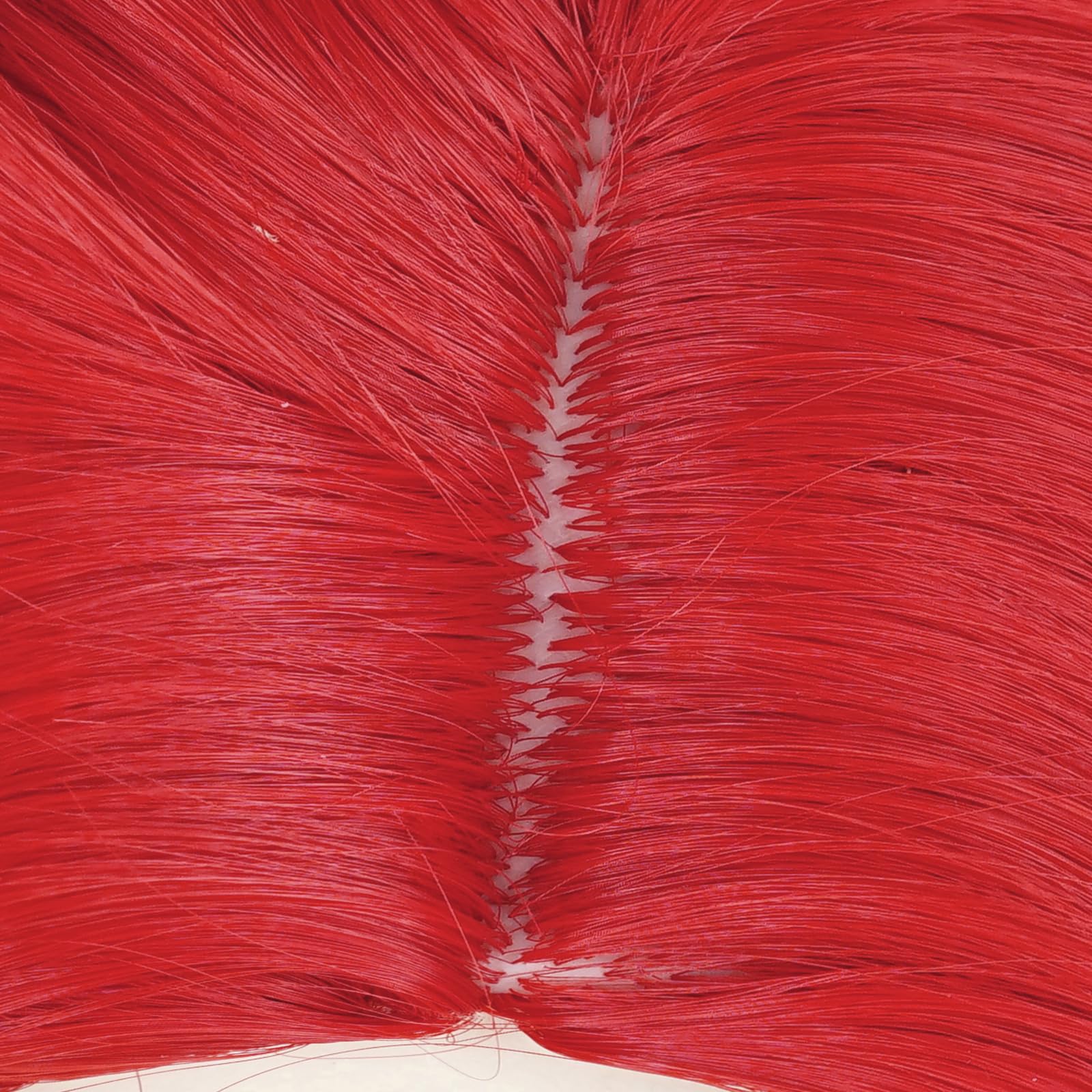 ProBeauty Red Mermaid Wig for Girls - 21 Inch Long Curly Cosplay Hair with Jewelry Set (Necklace, Bracelet, Earrings, Ring) | Perfect for Halloween Costumes, Mermaid Parties & Fantasy Dress-Up