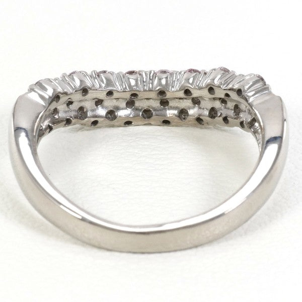 18K White Gold Pink Diamond Ring for Women - Elegant Engagement & Wedding Jewelry Gift - Perfect for Anniversaries, Proposals & Special Occasions