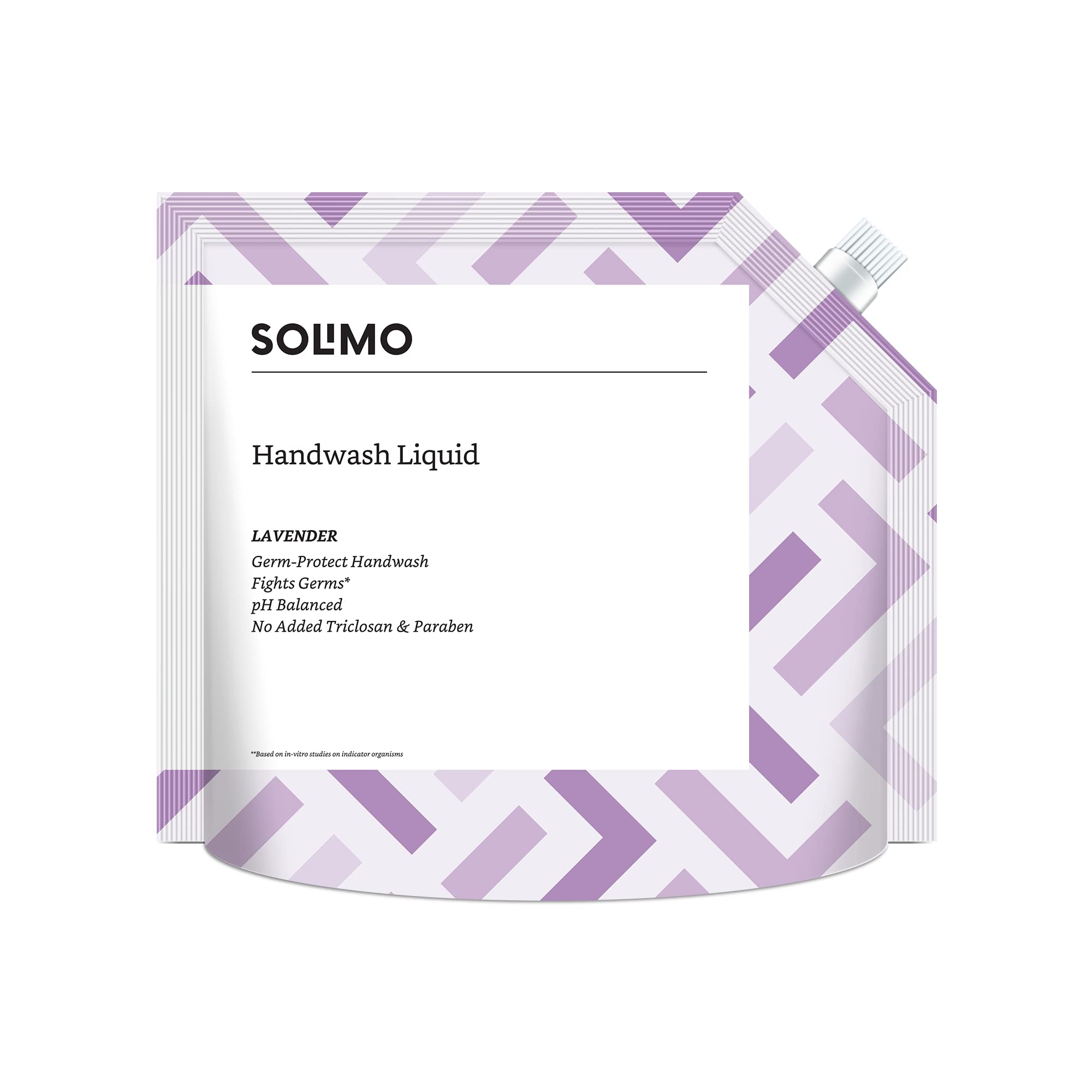 Solimo Lavender Liquid Hand Soap Refill Pack - 1500ml, pH-Balanced with Germ Protection | Bulk Hand Wash for Home, Office & Commercial Use