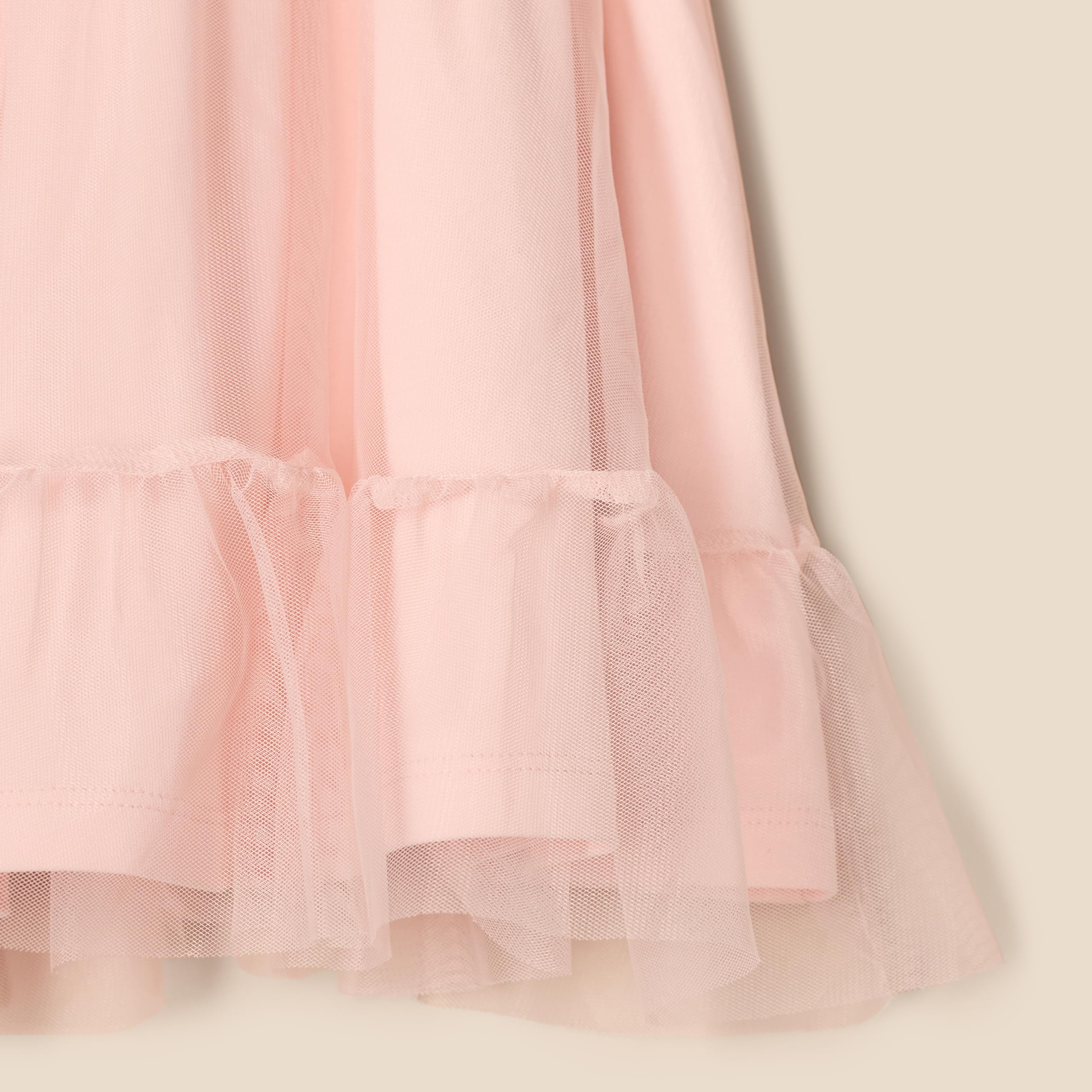 Amazon Essentials x Sofia Grainge Baby Girls' Tulle Dress - Elegant Party Dress for Infants, Toddlers & Newborns - Perfect for Birthday Parties, Christenings & Special Occasions