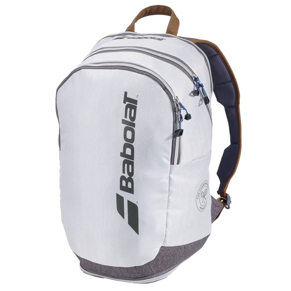 Babolat Wimbledon Tennis Backpack for Men & Women - Durable Sports Bag with Large Storage for Rackets, Shoes & Gear - Perfect for Tennis Matches, Training & Travel