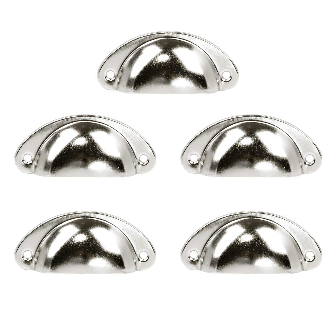 Nickel Drawer Handles 5pcs - 2.6