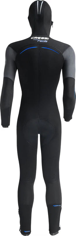 Cressi Facile 8mm Neoprene Wetsuit for Men - Scuba Diving, Snorkeling & Water Sports